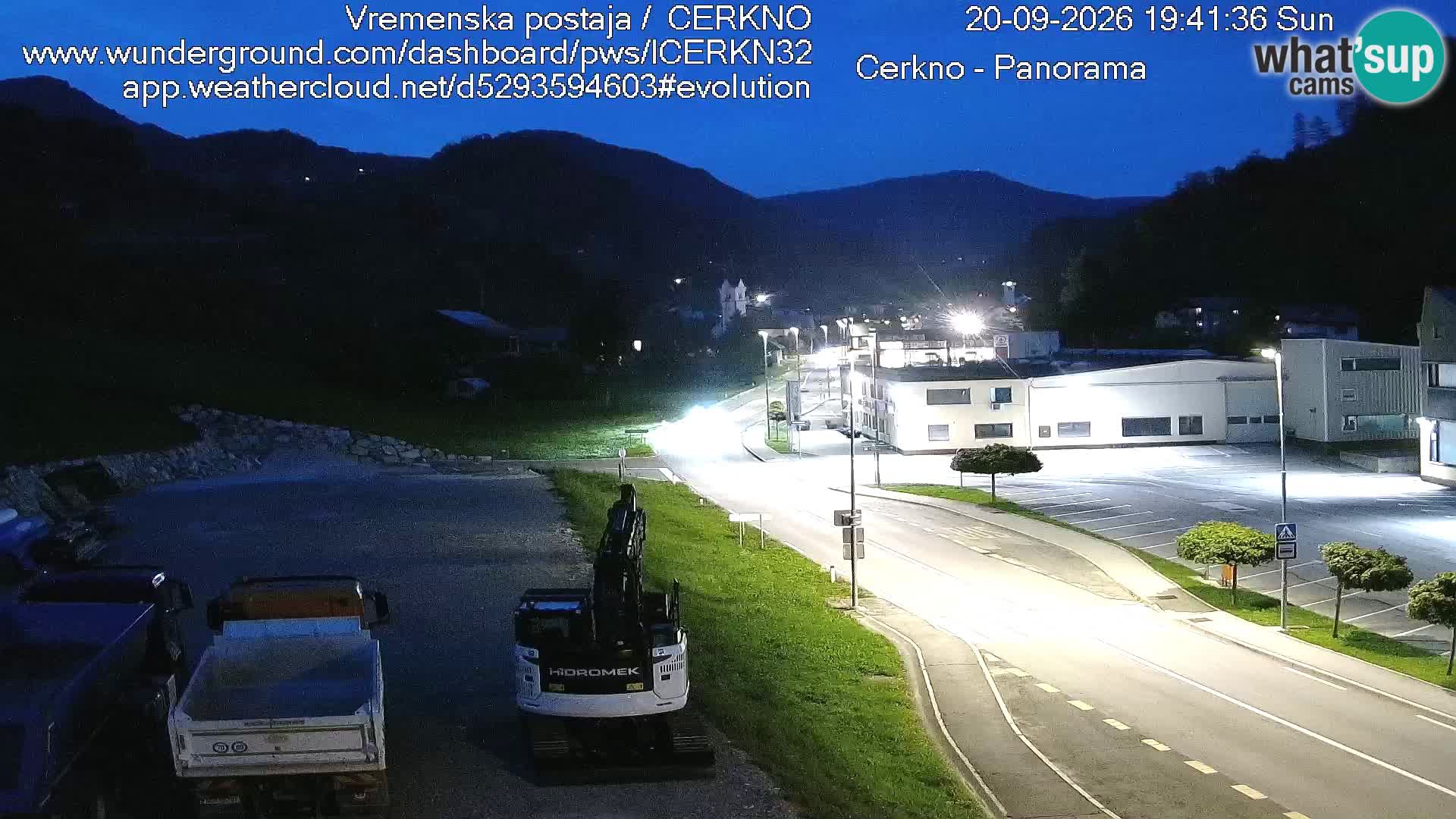 Webcam Ingresso Città di Cerkno