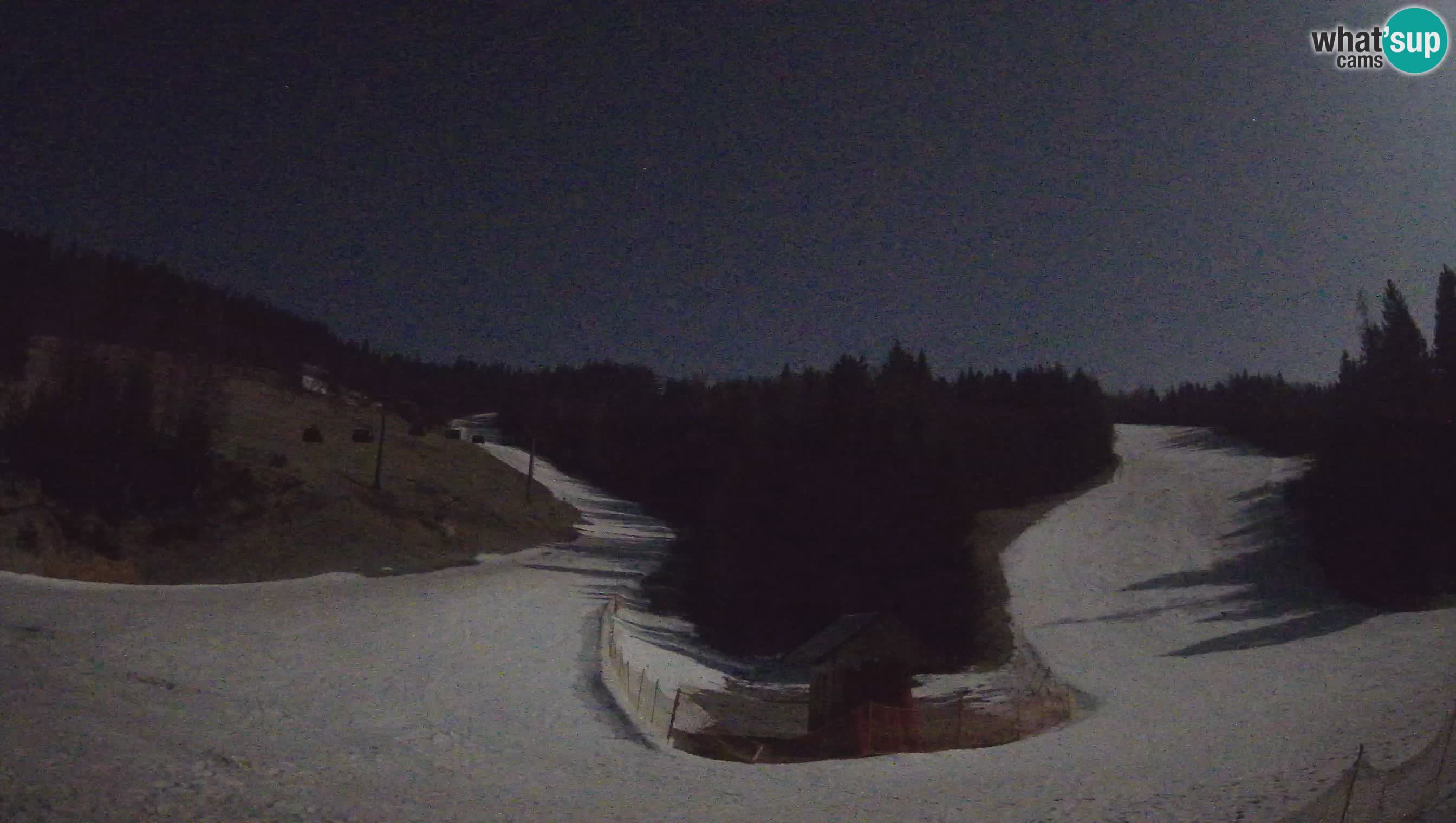 Web kamera Cerkno Brdo – Pogled uživo sa skijališta Cerkno