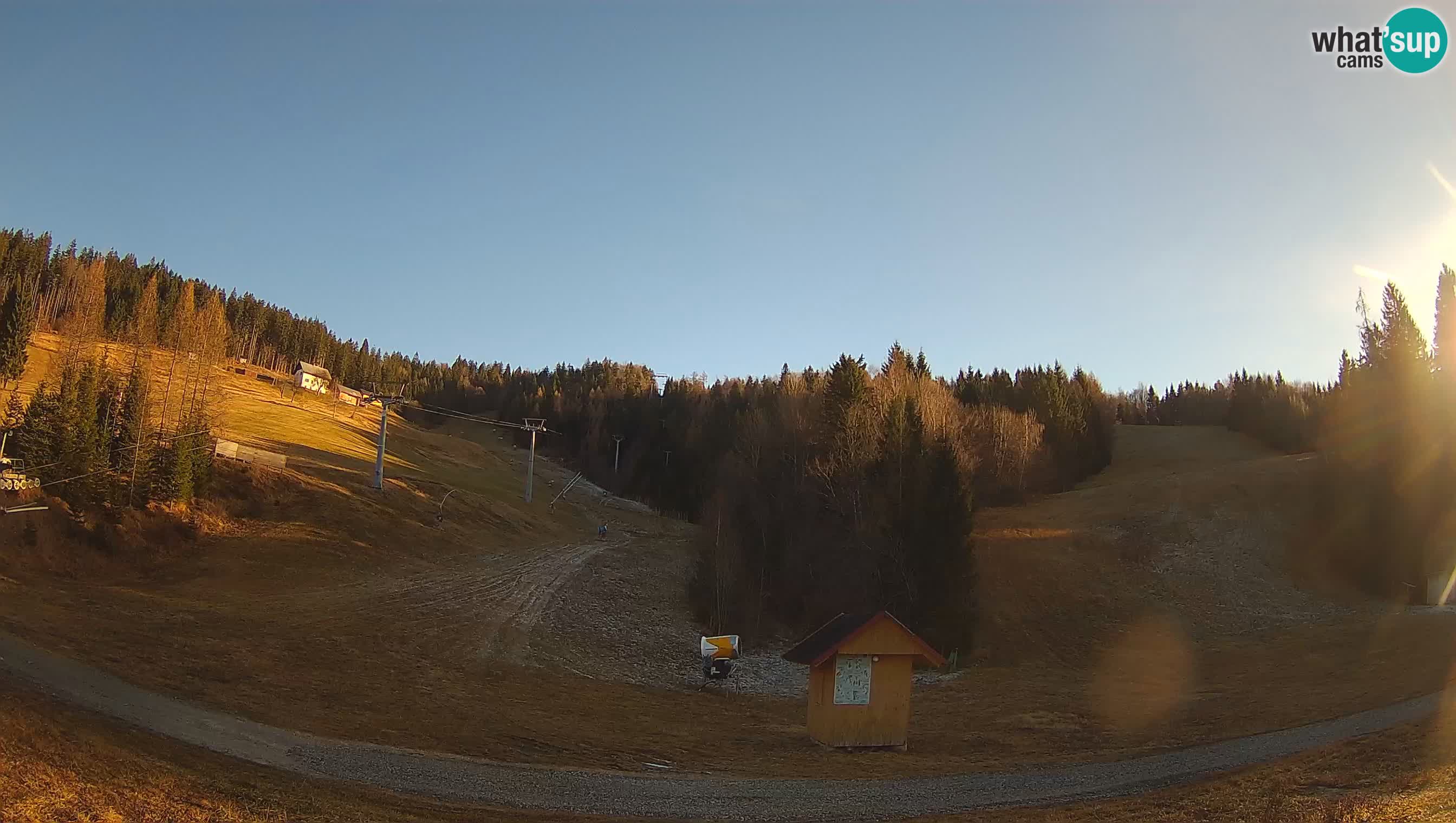Webcam Cerkno Brdo – Vista en vivo desde la estación de esquí Cerkno