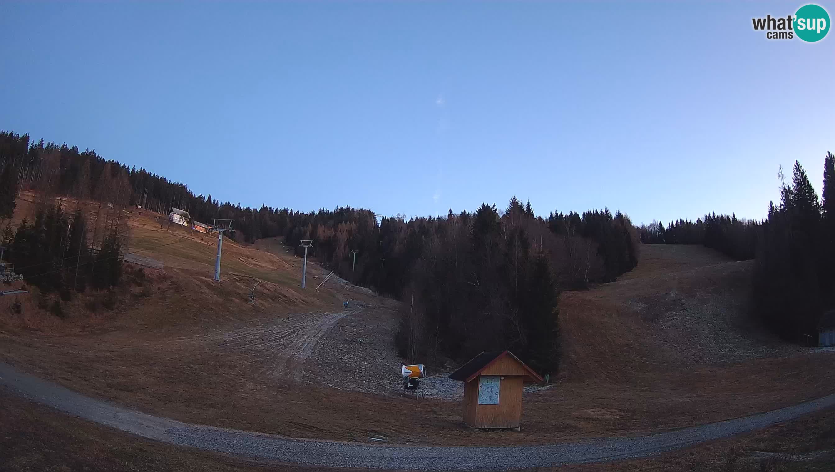 Webcam Cerkno Brdo – Vista live dalla Stazione sciistica di Cerkno