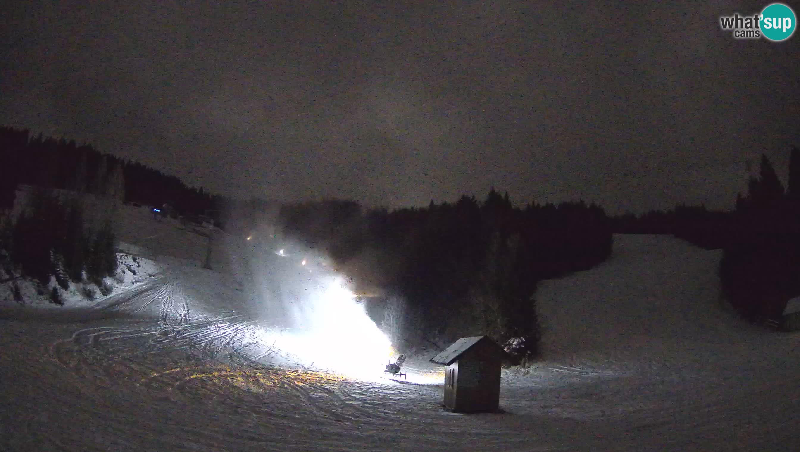 Web kamera Cerkno Brdo – Pogled uživo sa skijališta Cerkno