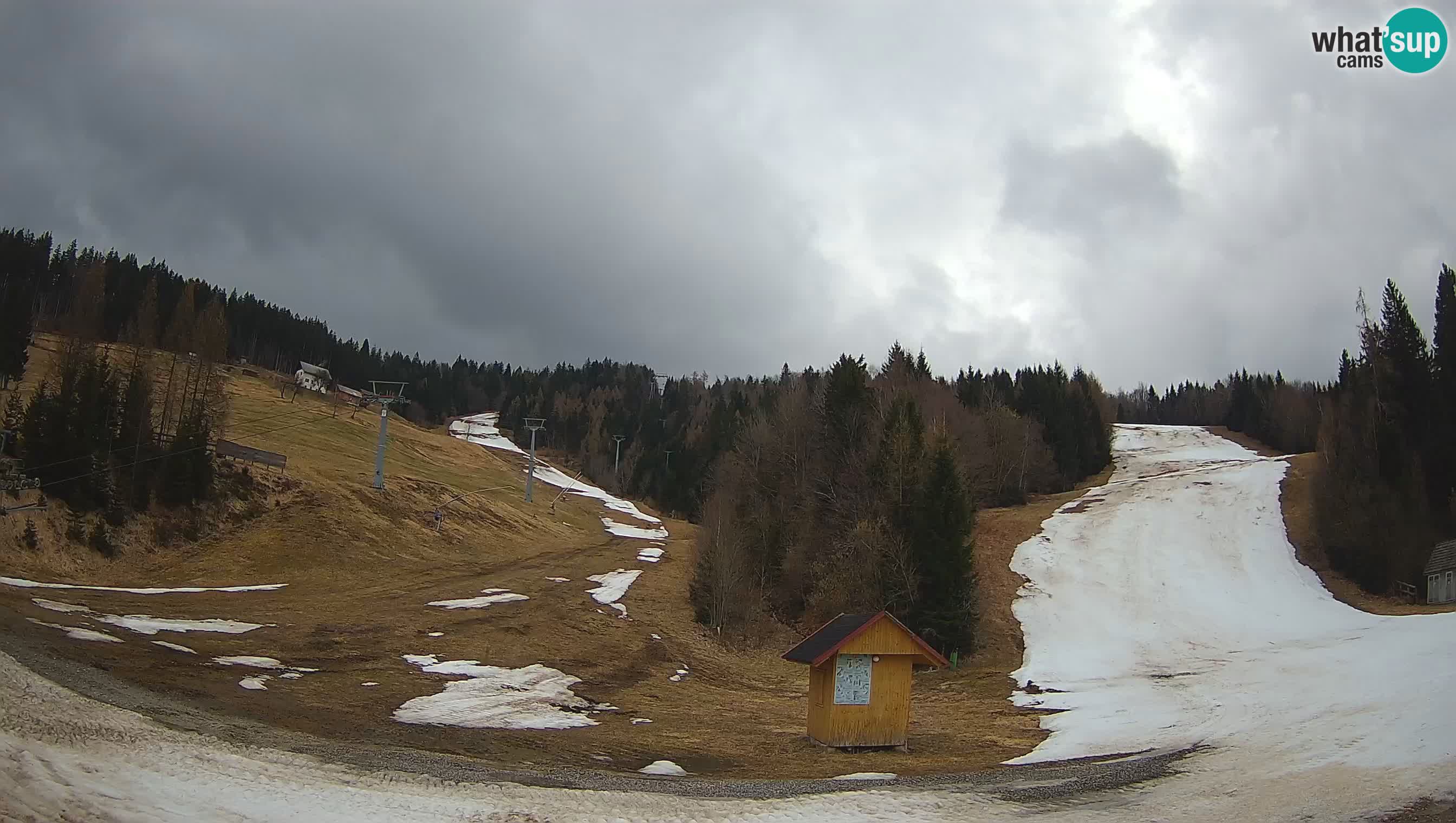 Webcam Cerkno Brdo – Vista en vivo desde la estación de esquí Cerkno