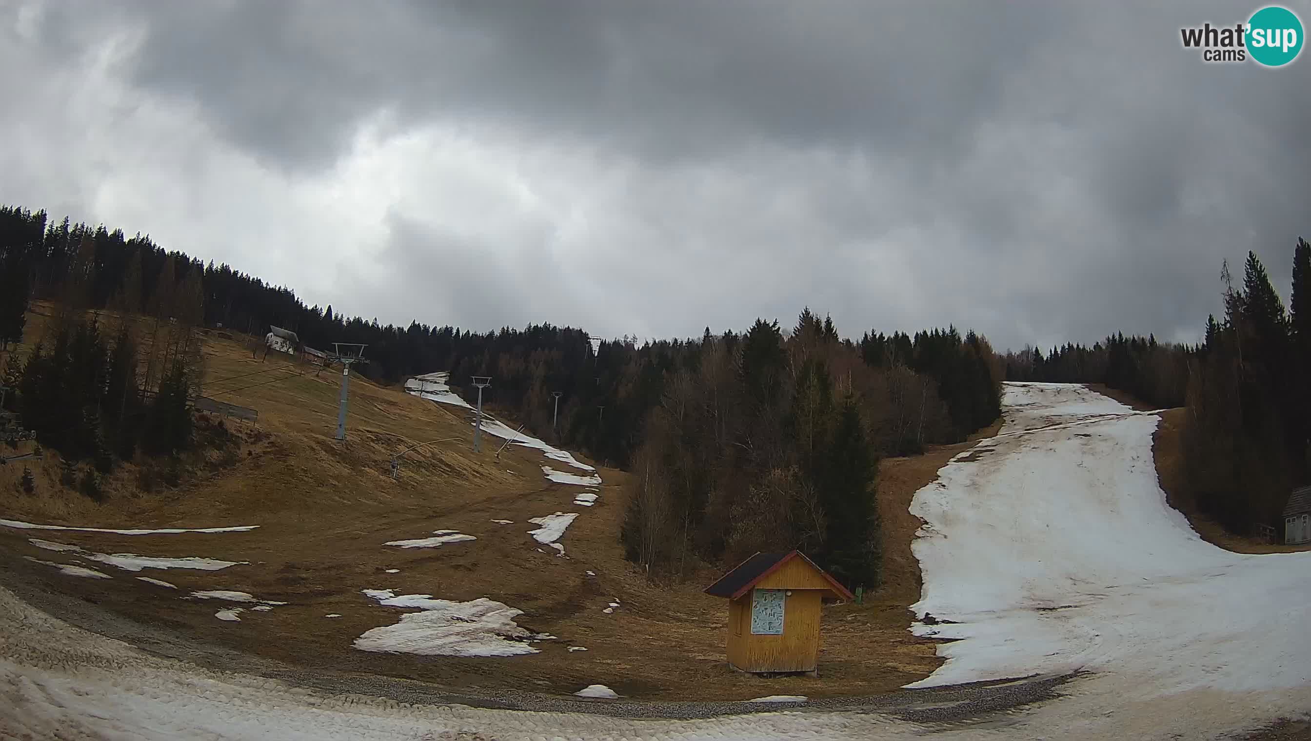 Webcam Cerkno Brdo – Vista en vivo desde la estación de esquí Cerkno