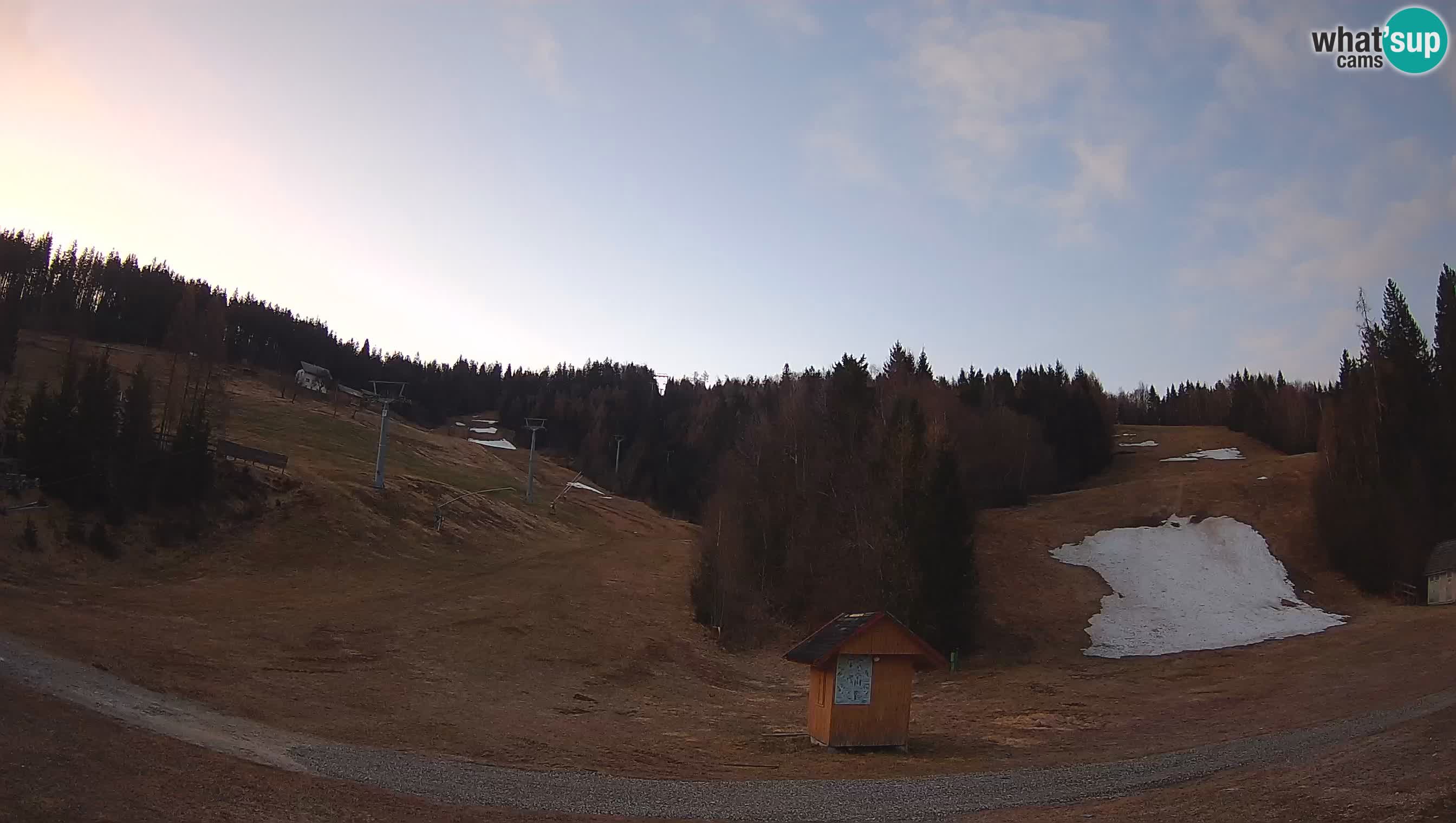 Webcam Cerkno Brdo – Vista en vivo desde la estación de esquí Cerkno