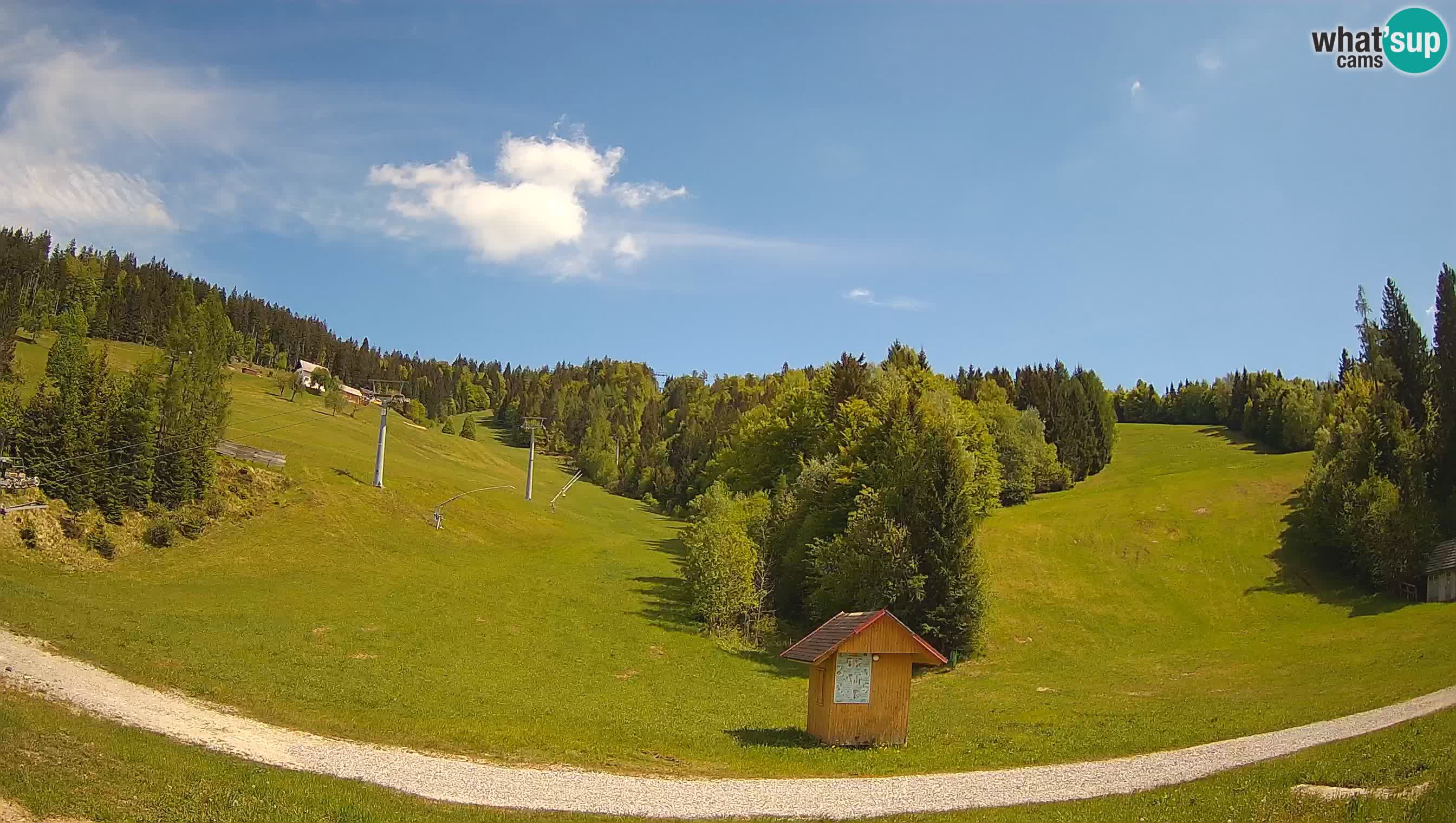 Webcam Cerkno Brdo – Vista live dalla Stazione sciistica di Cerkno