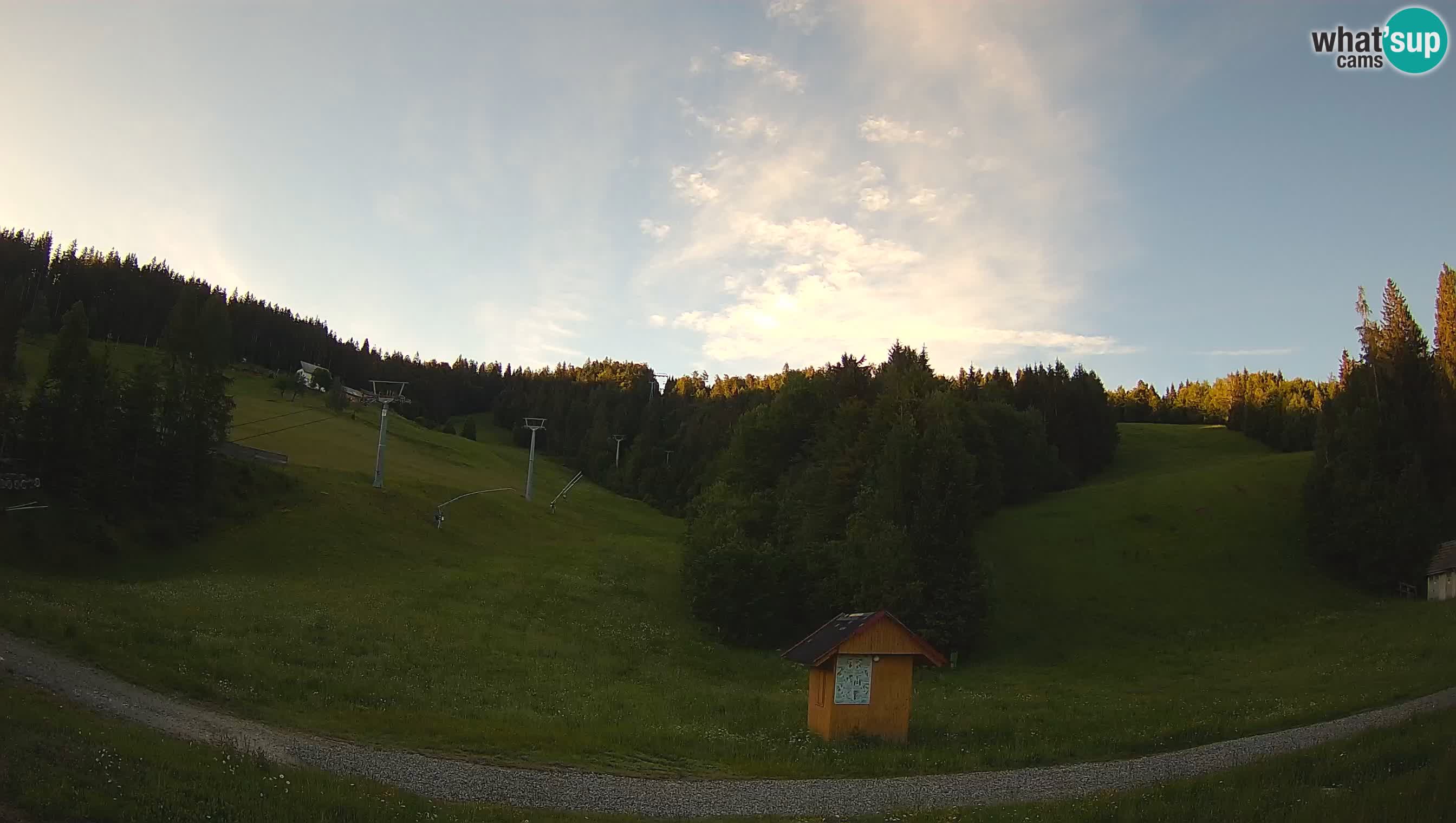 Webcam Cerkno Brdo – Vue en direct de la station de ski de Cerkno
