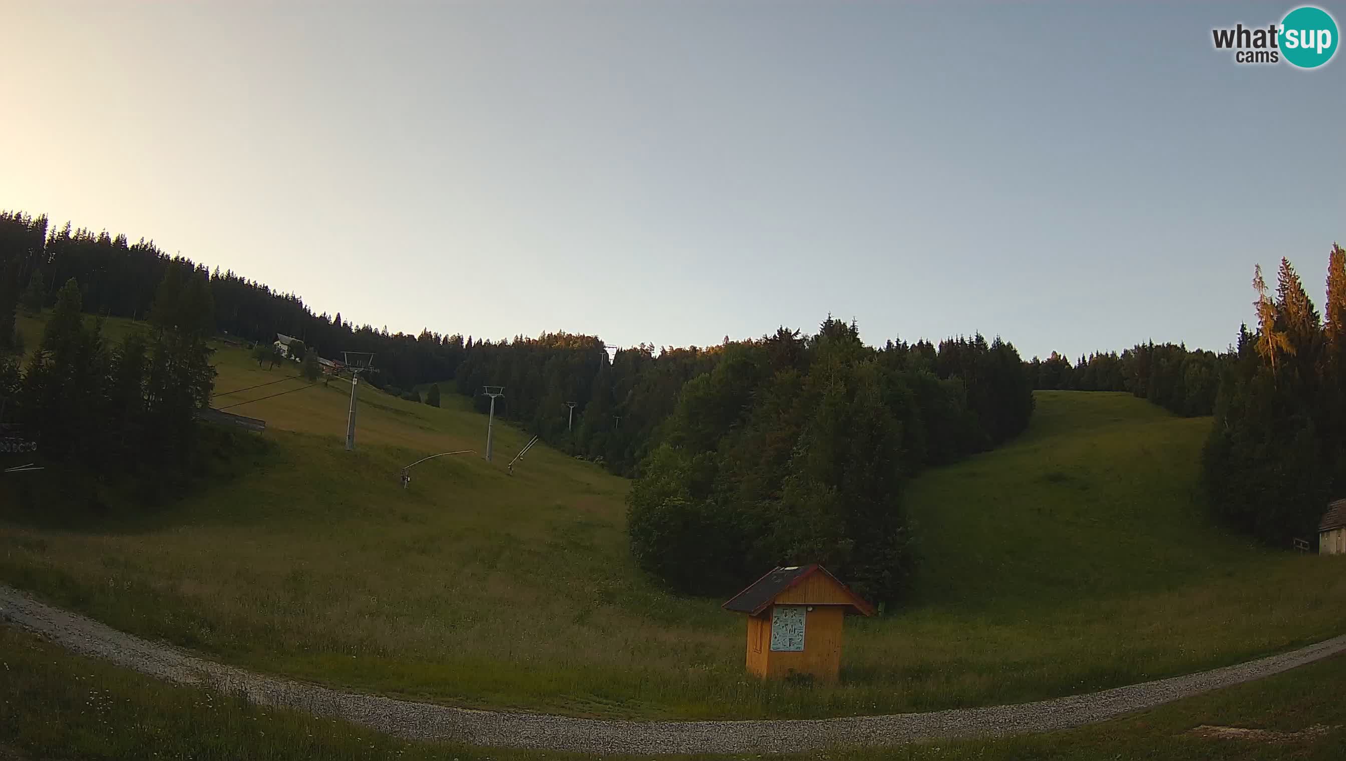 Webcam Cerkno Brdo – Vista en vivo desde la estación de esquí Cerkno
