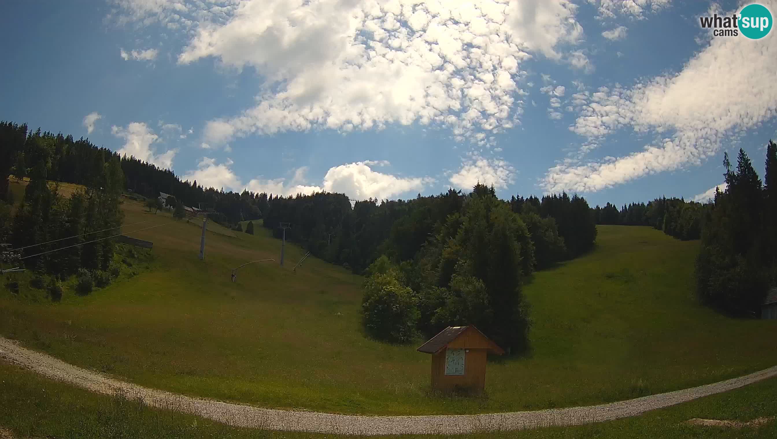 Webcam Cerkno Brdo – Vista en vivo desde la estación de esquí Cerkno
