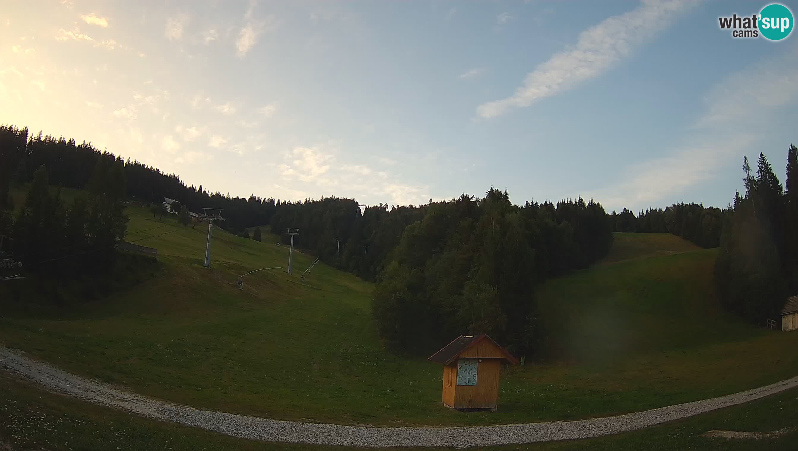 Webcam Cerkno Brdo – Vista en vivo desde la estación de esquí Cerkno