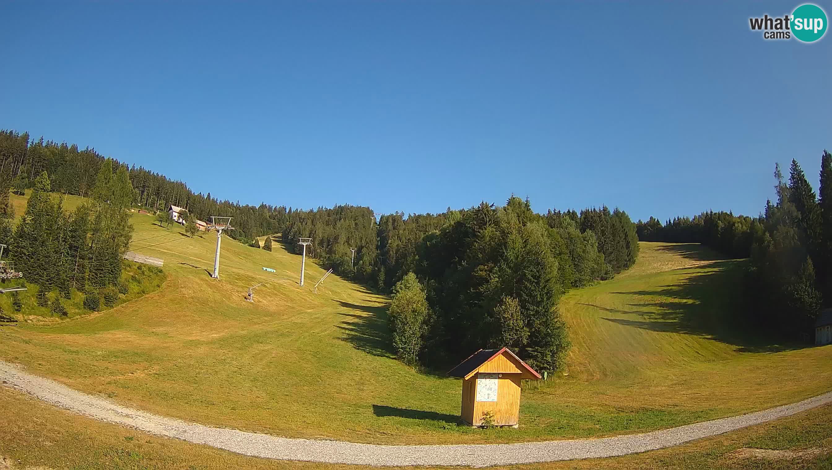Webcam Cerkno Brdo – Vista live dalla Stazione sciistica di Cerkno