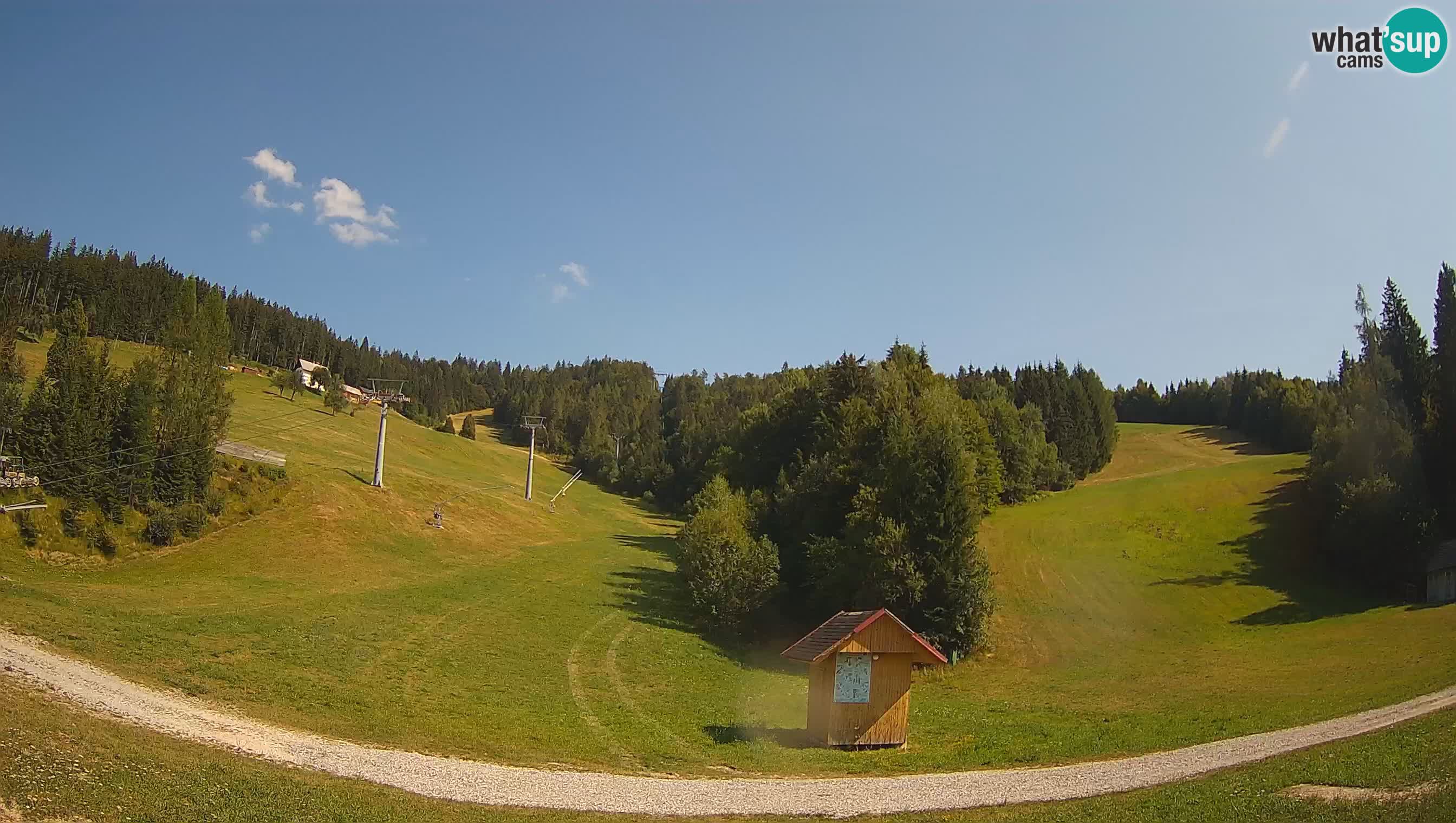 Webcam Cerkno Brdo – Vista live dalla Stazione sciistica di Cerkno