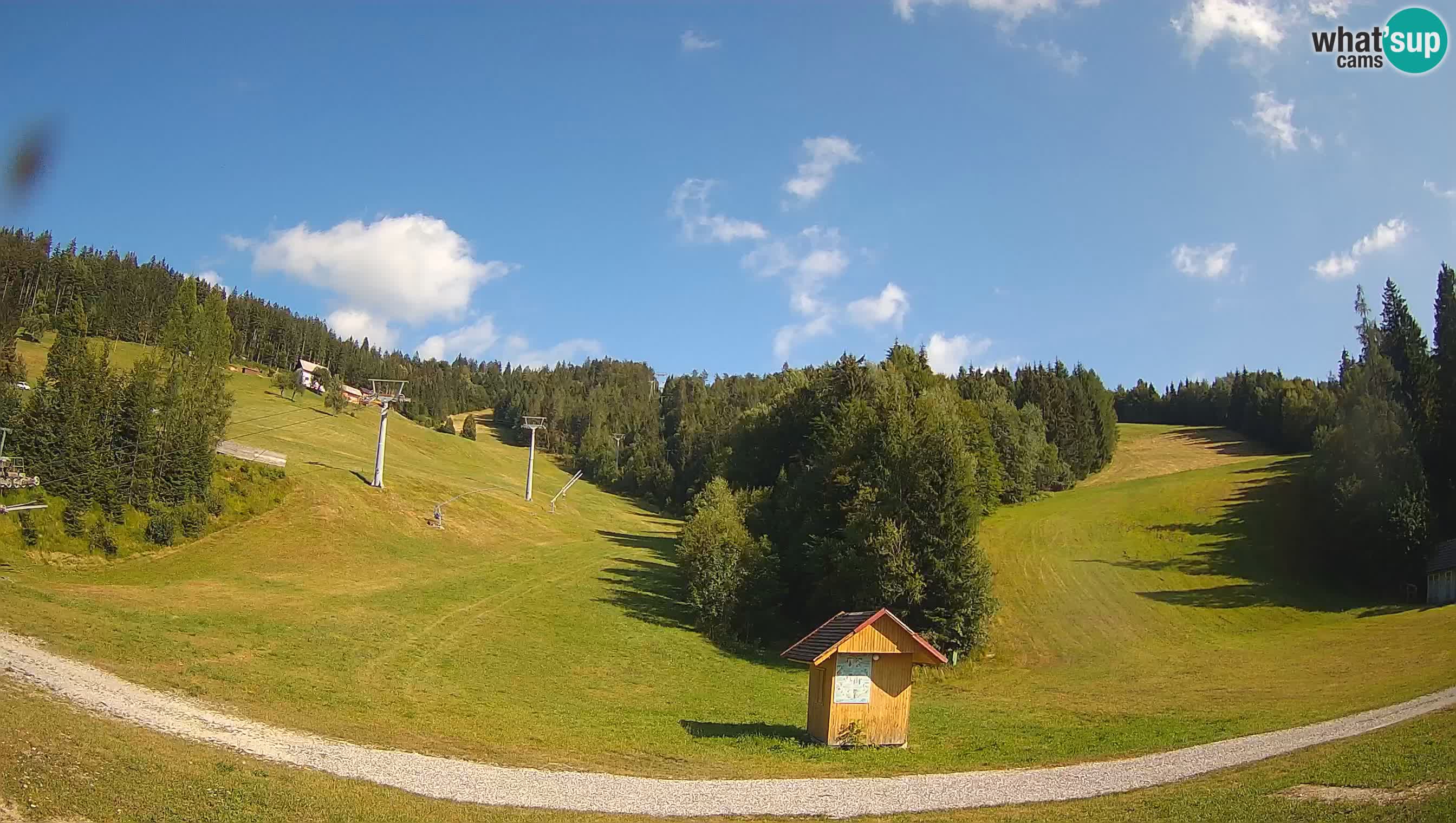Webcam Cerkno Brdo – Vista live dalla Stazione sciistica di Cerkno