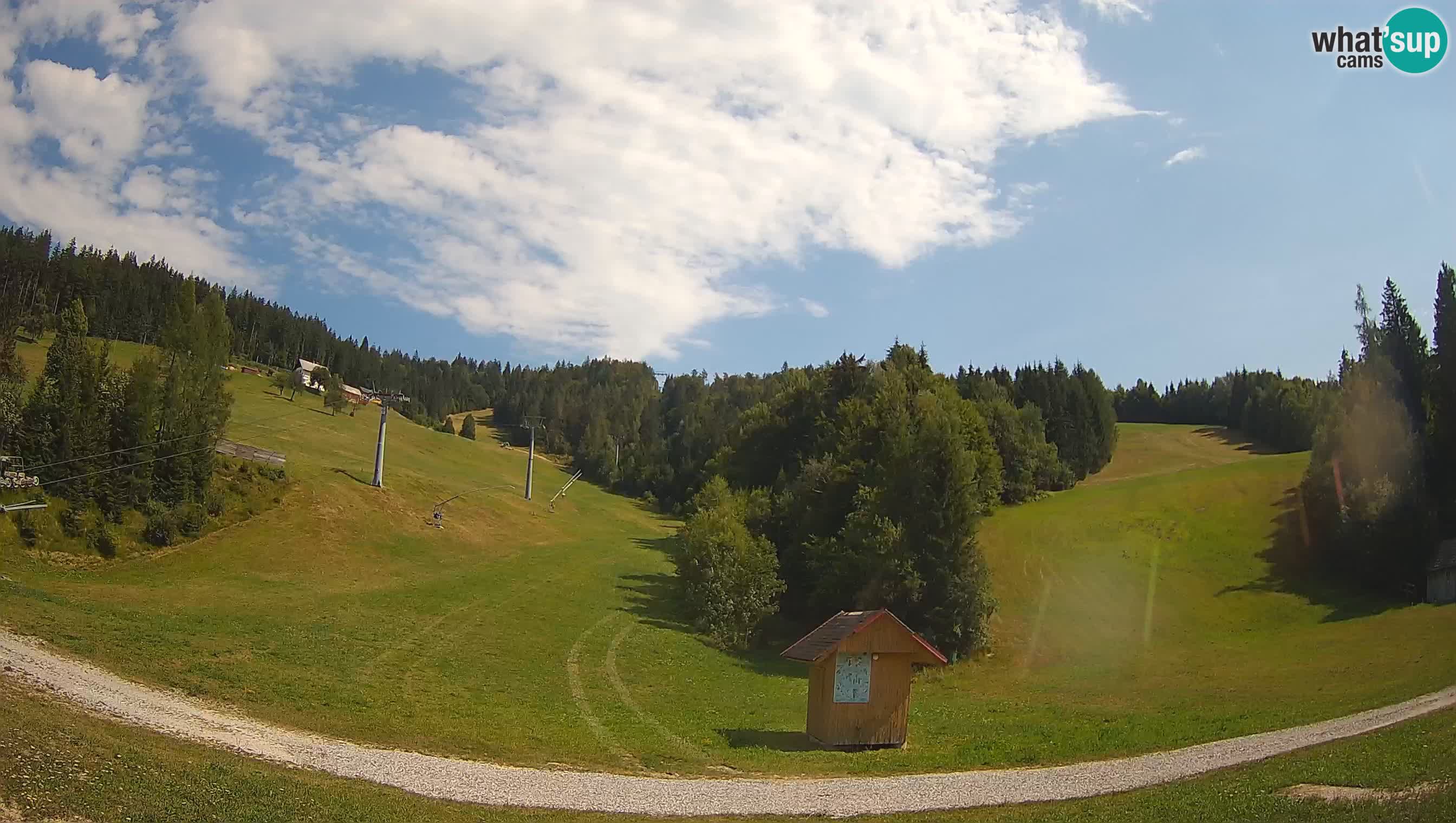 Webcam Cerkno Brdo – Vista live dalla Stazione sciistica di Cerkno