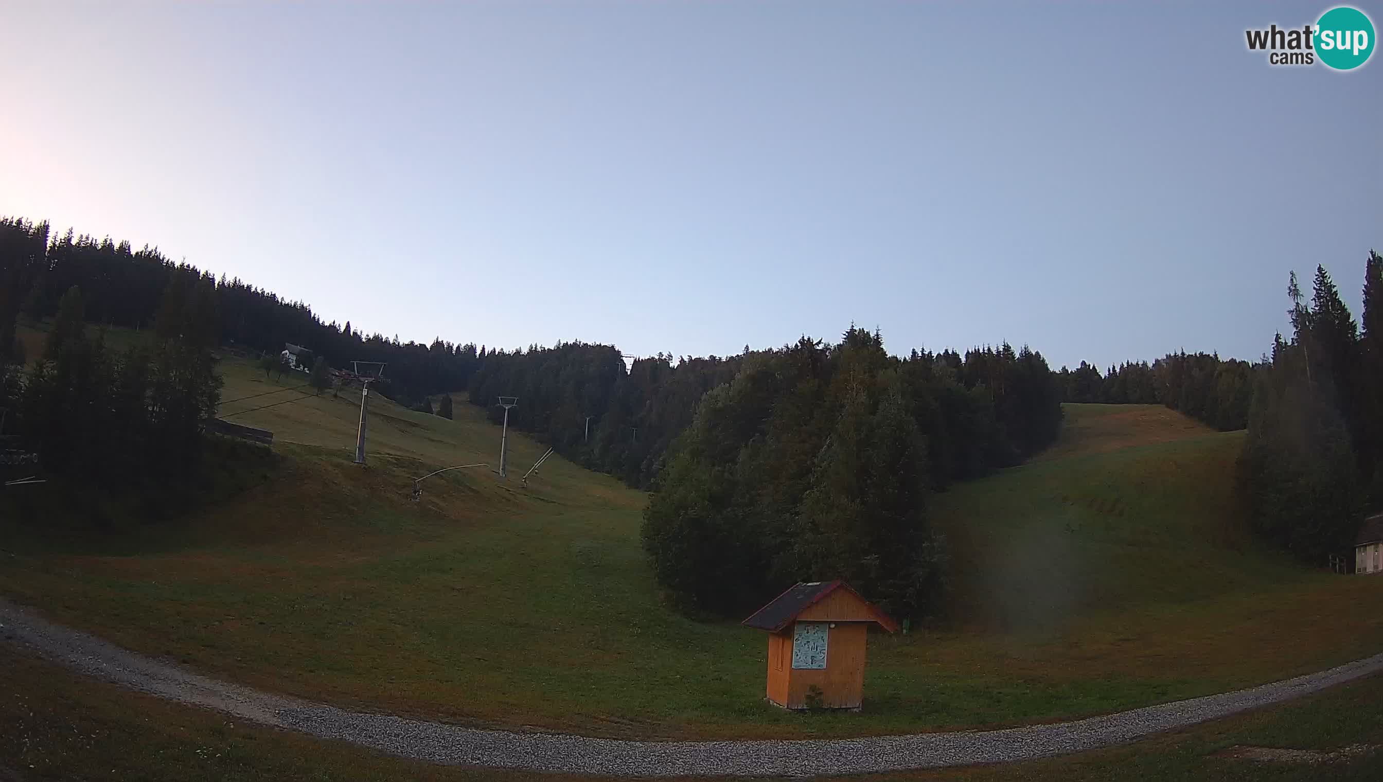Webcam Cerkno Brdo – Vue en direct de la station de ski de Cerkno