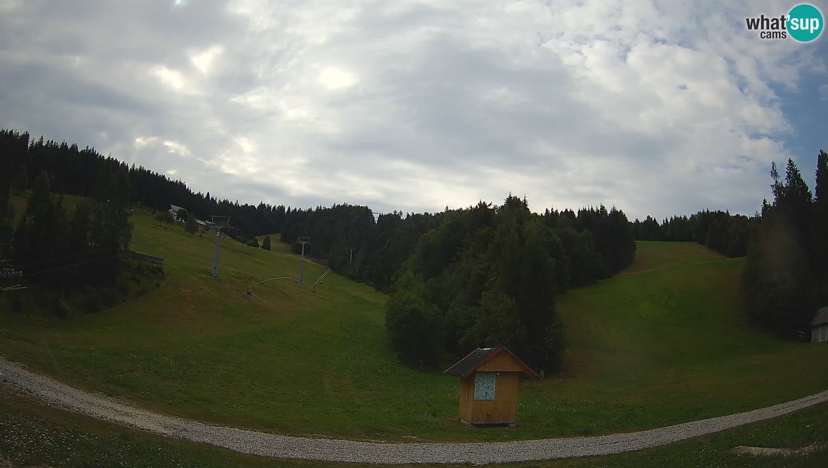 Webcam Cerkno Brdo – Vista en vivo desde la estación de esquí Cerkno