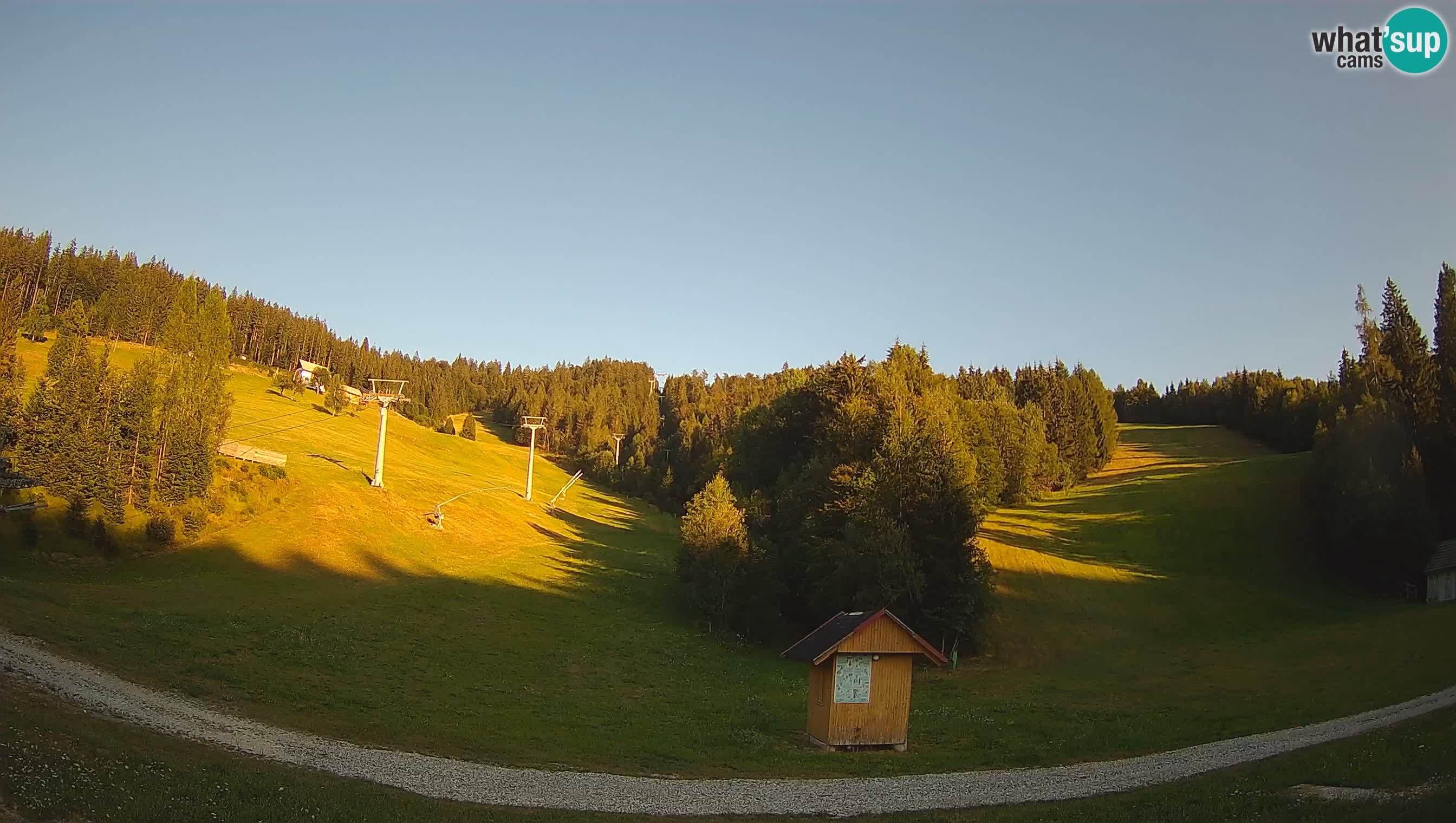 Webcam Cerkno Brdo – Vista en vivo desde la estación de esquí Cerkno