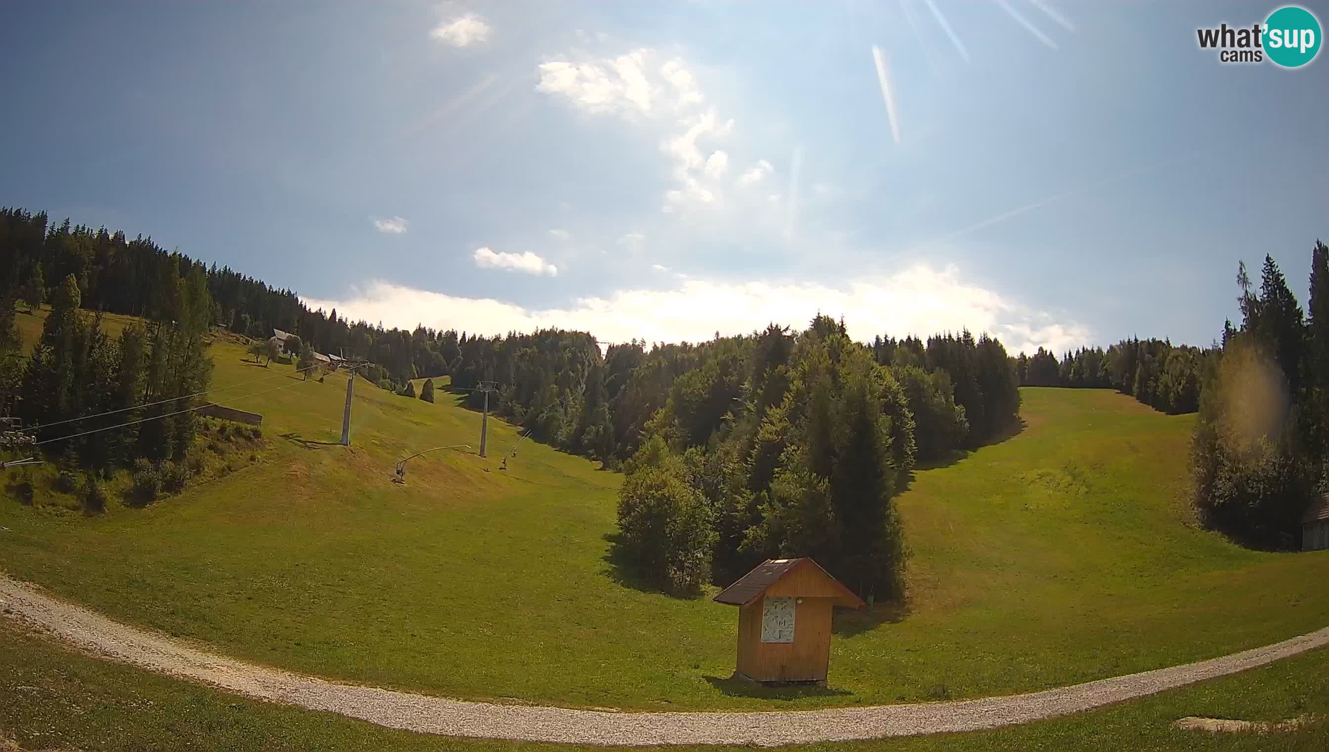 Webcam Cerkno Brdo – Vista en vivo desde la estación de esquí Cerkno
