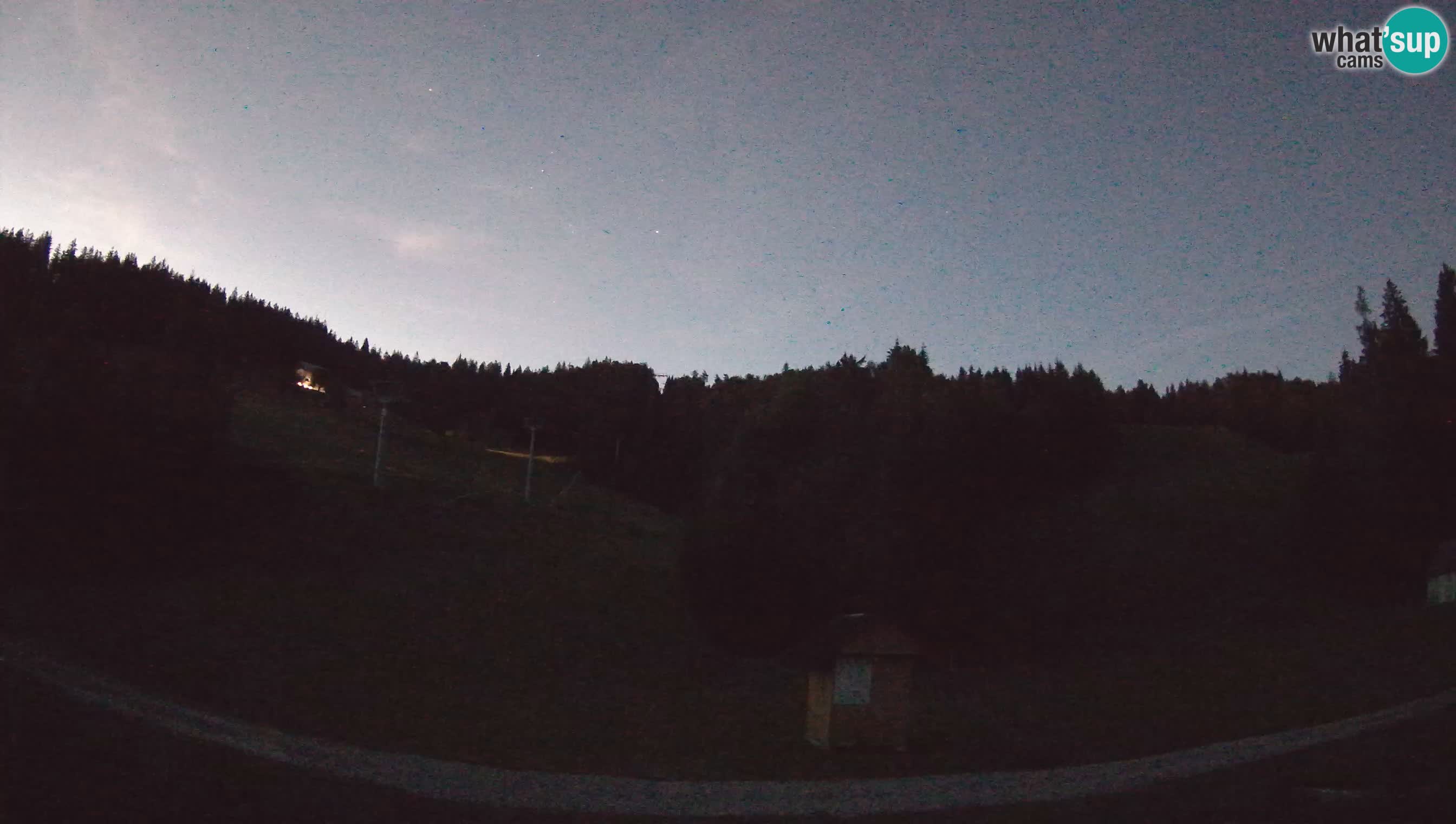 Web kamera Cerkno Brdo – Pogled uživo sa skijališta Cerkno