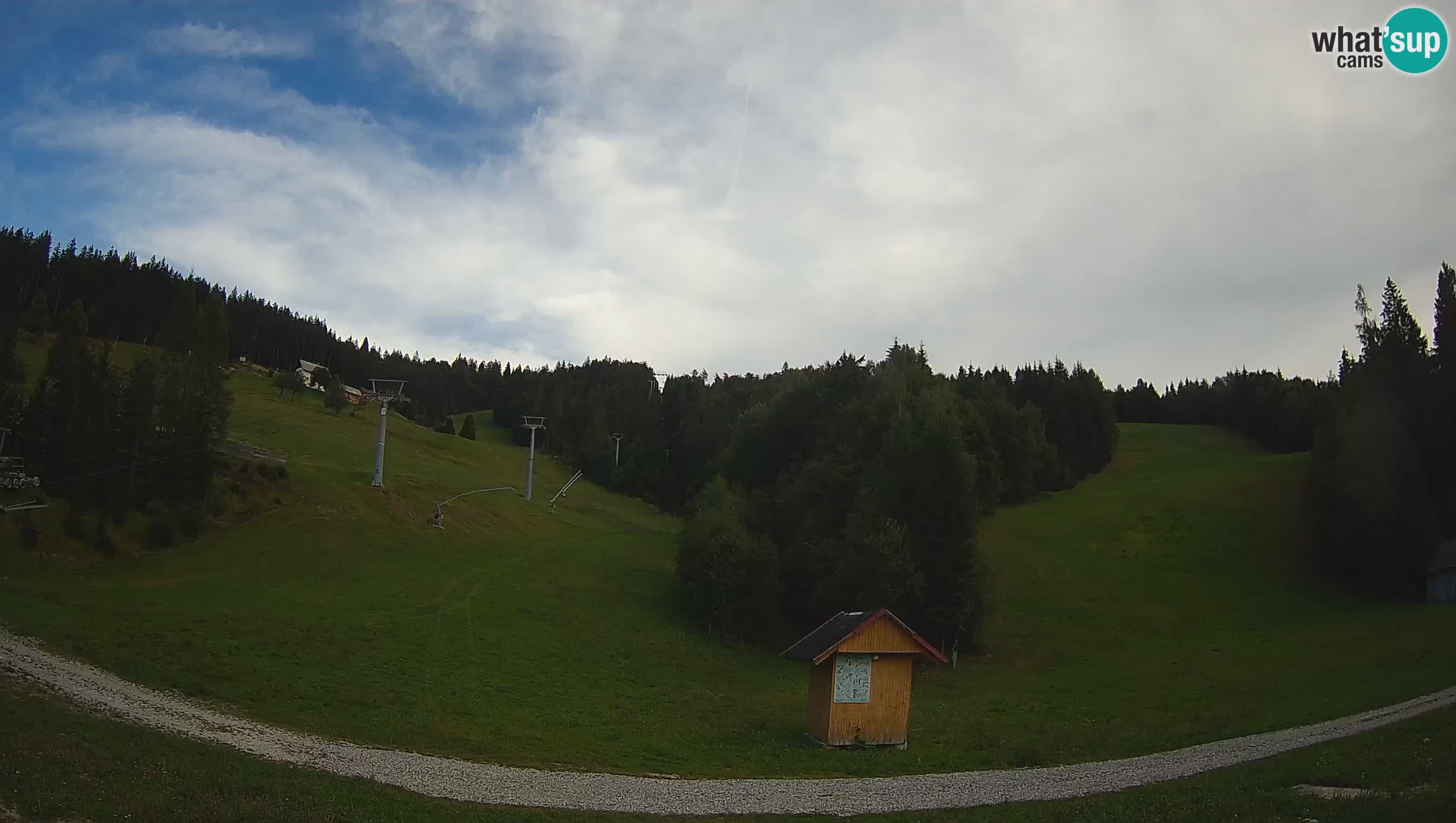 Webcam Cerkno Brdo – Vue en direct de la station de ski de Cerkno