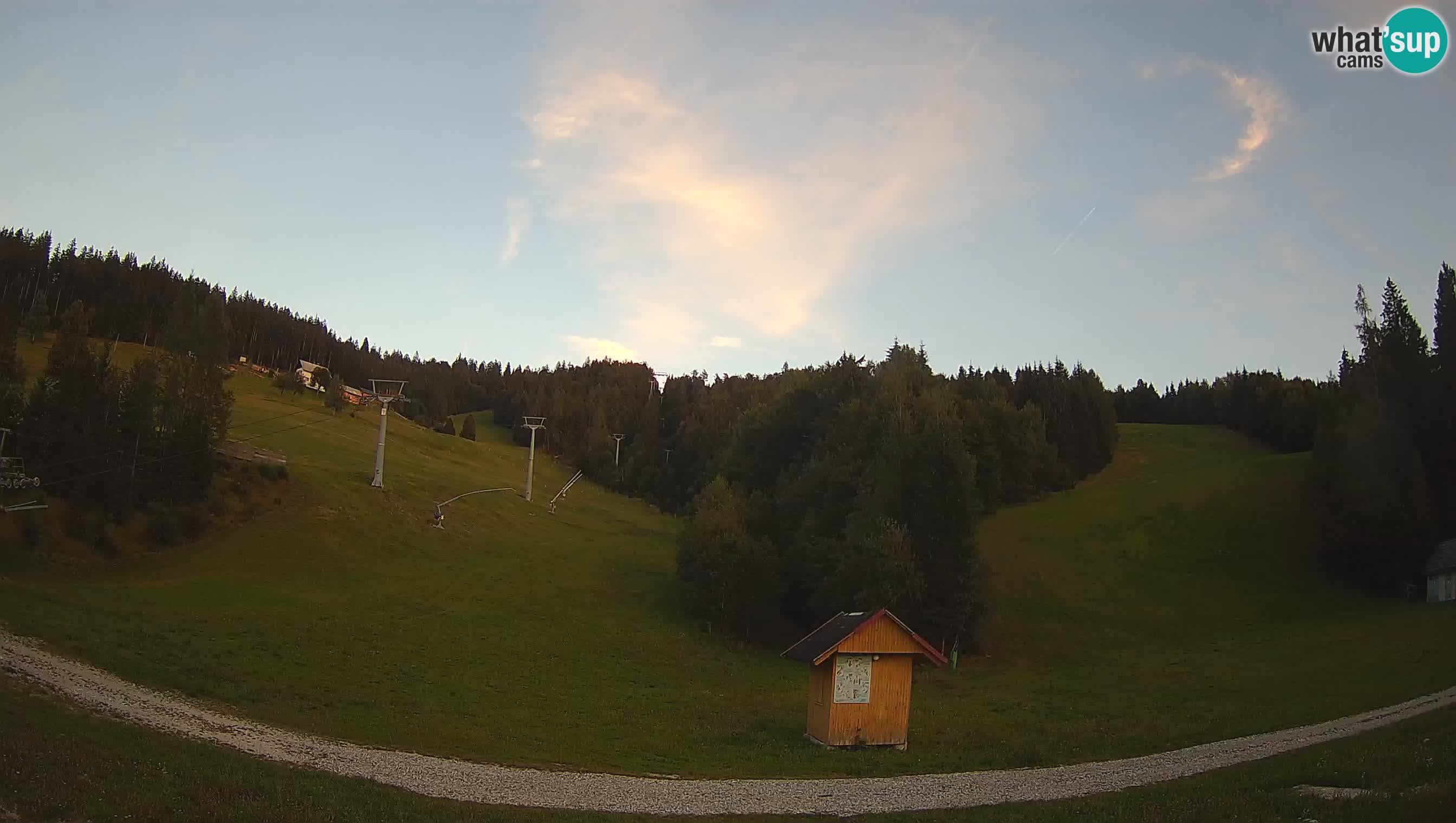 Webcam Cerkno Brdo – Vista en vivo desde la estación de esquí Cerkno