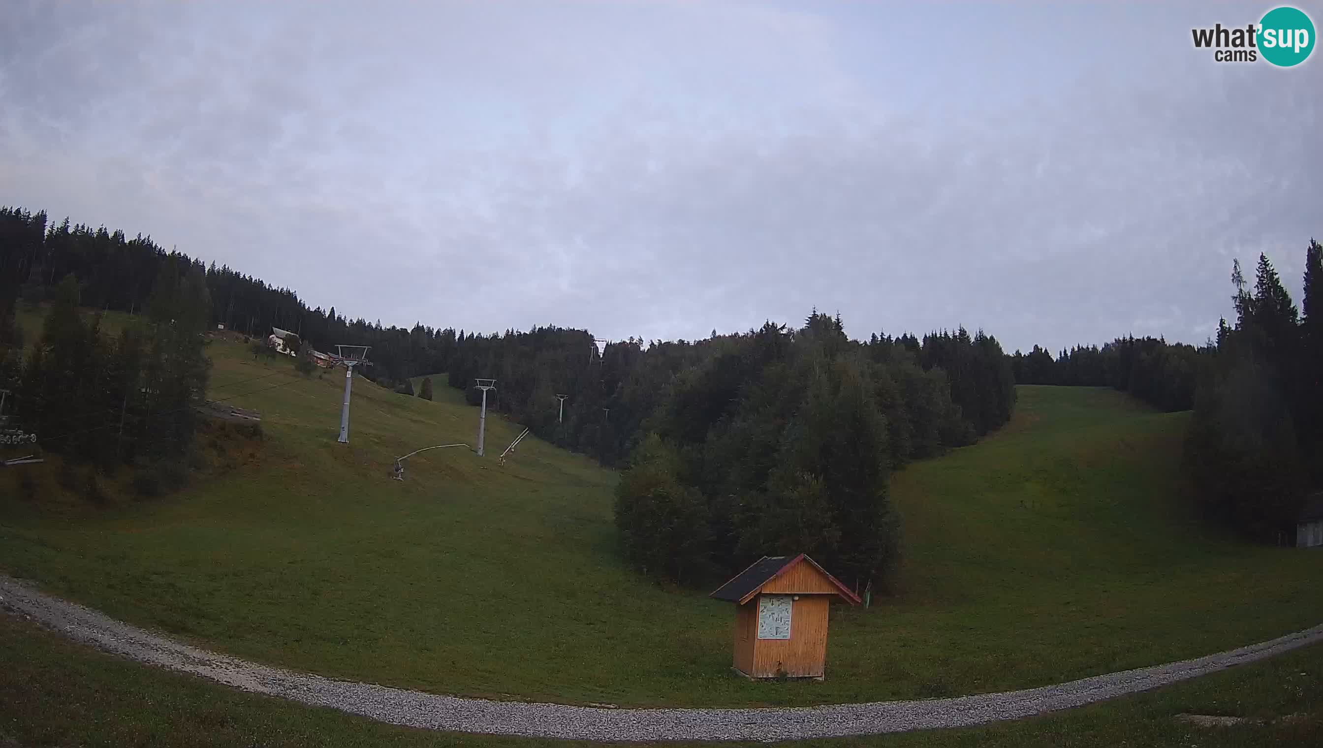 Webcam Cerkno Brdo – Vista en vivo desde la estación de esquí Cerkno