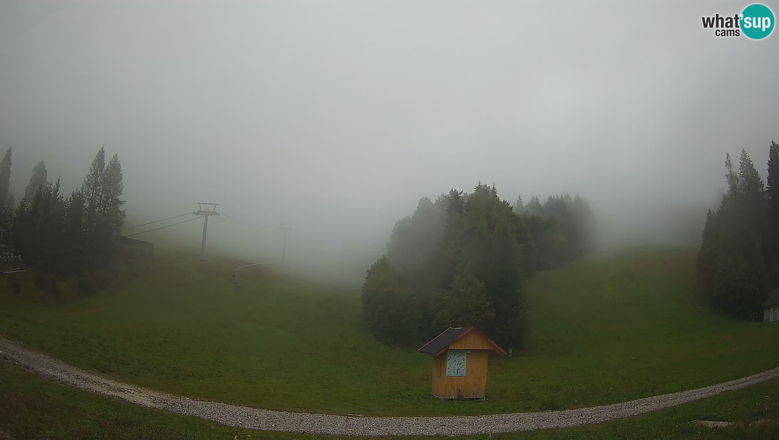 Web kamera Cerkno Brdo – Pogled uživo sa skijališta Cerkno