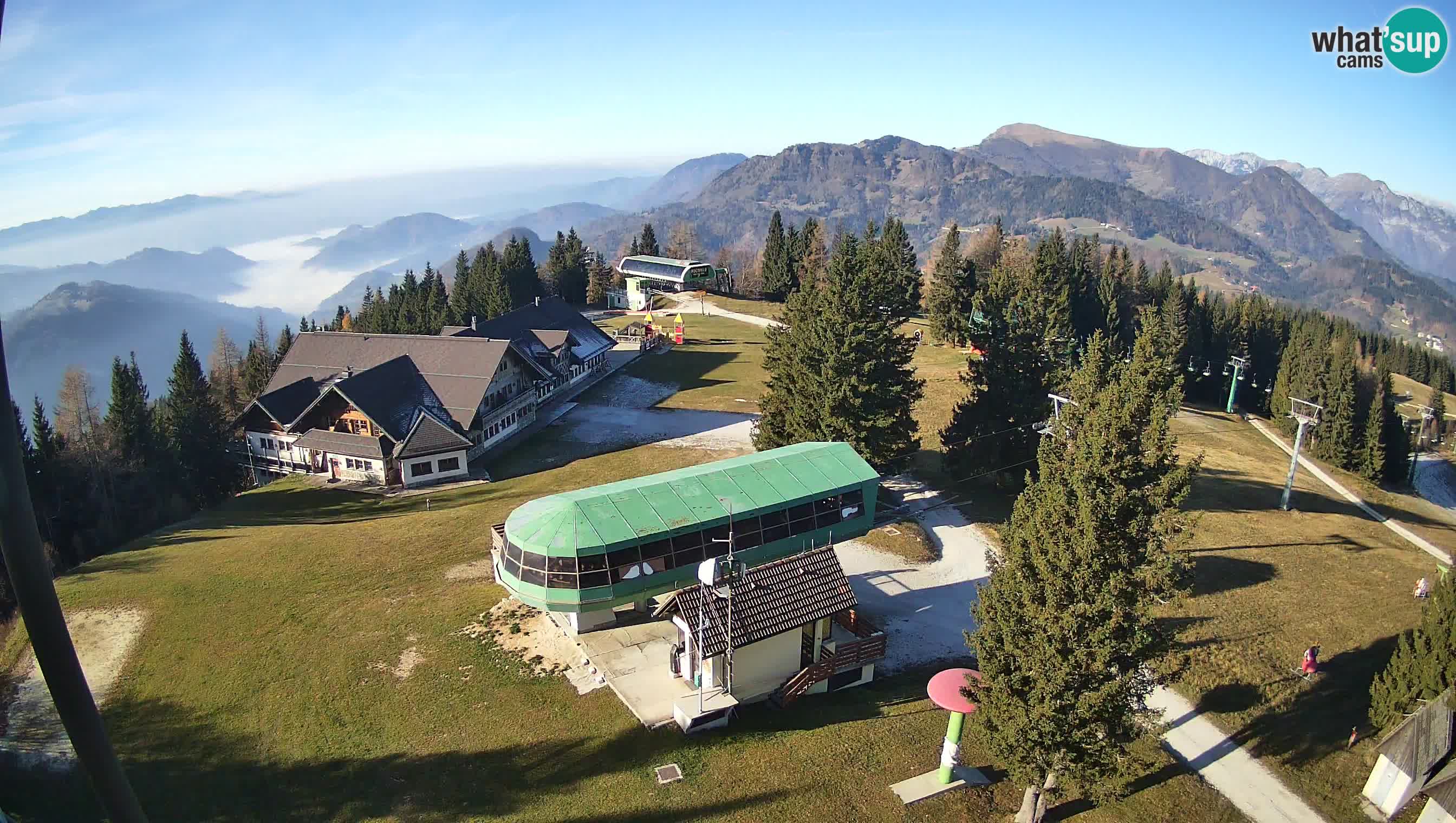 Live webcam Ski Cerkno – Počivalo