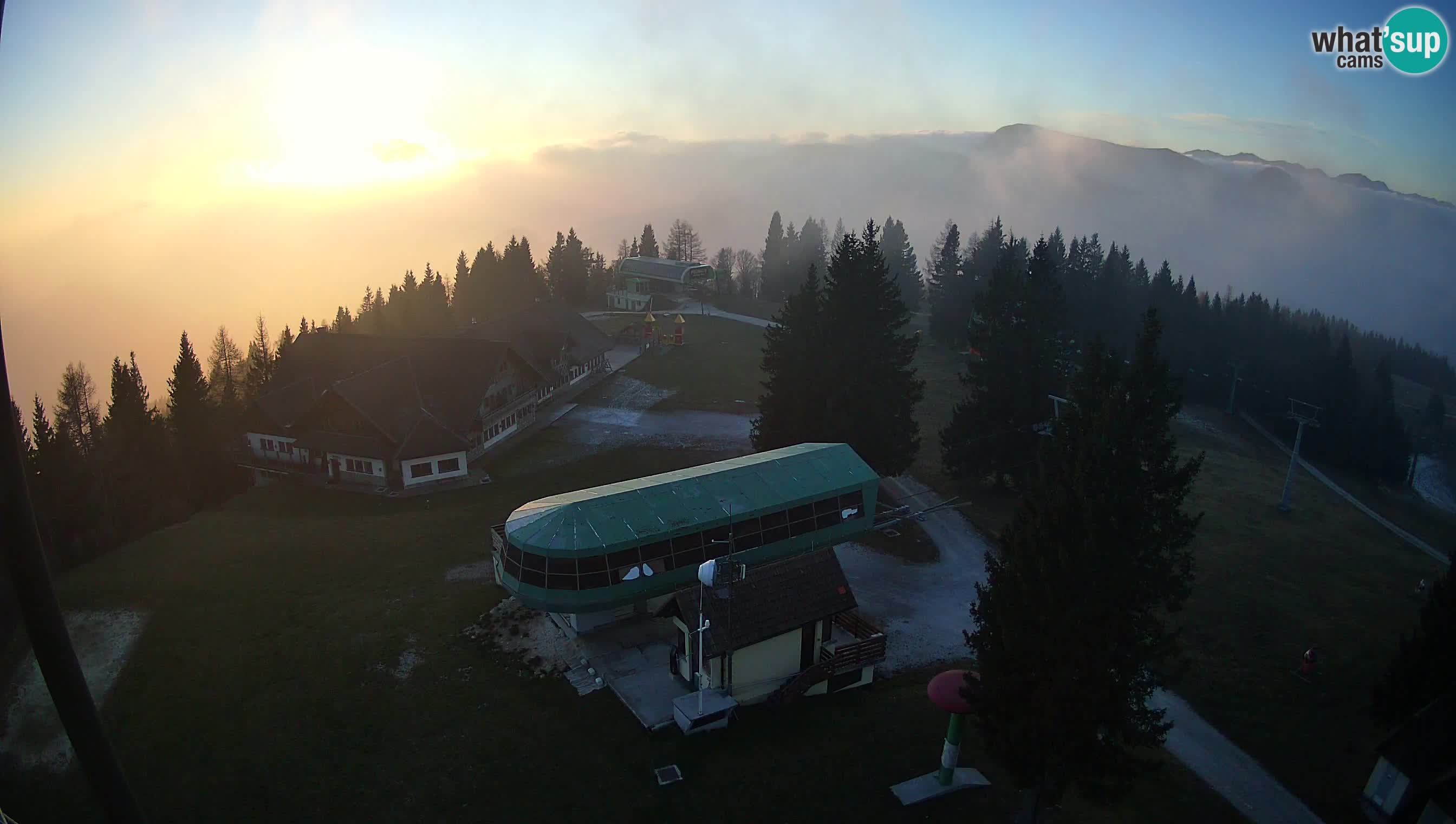 Live webcam Ski Cerkno – Počivalo