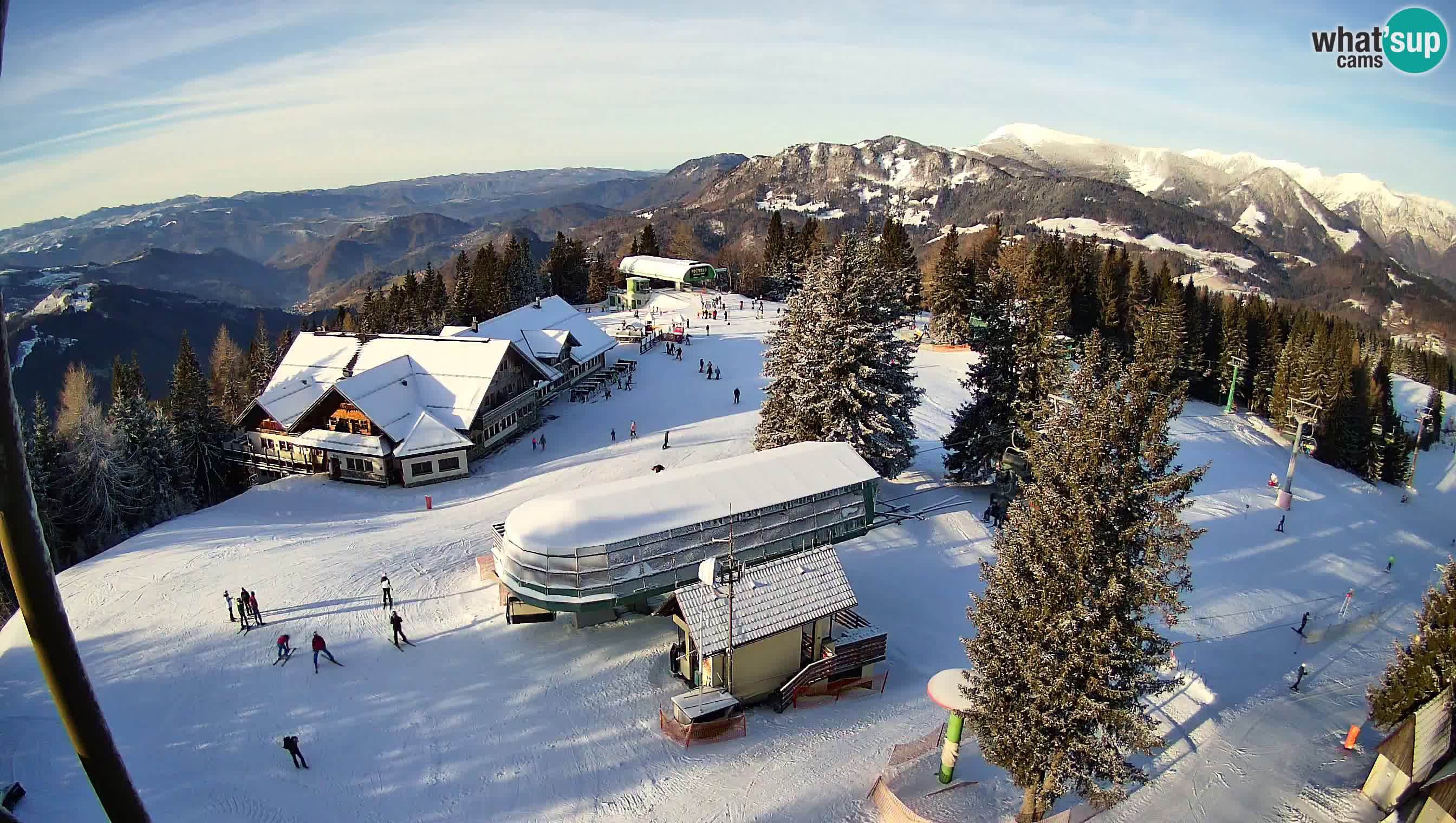 Live webcam Ski Cerkno – Počivalo