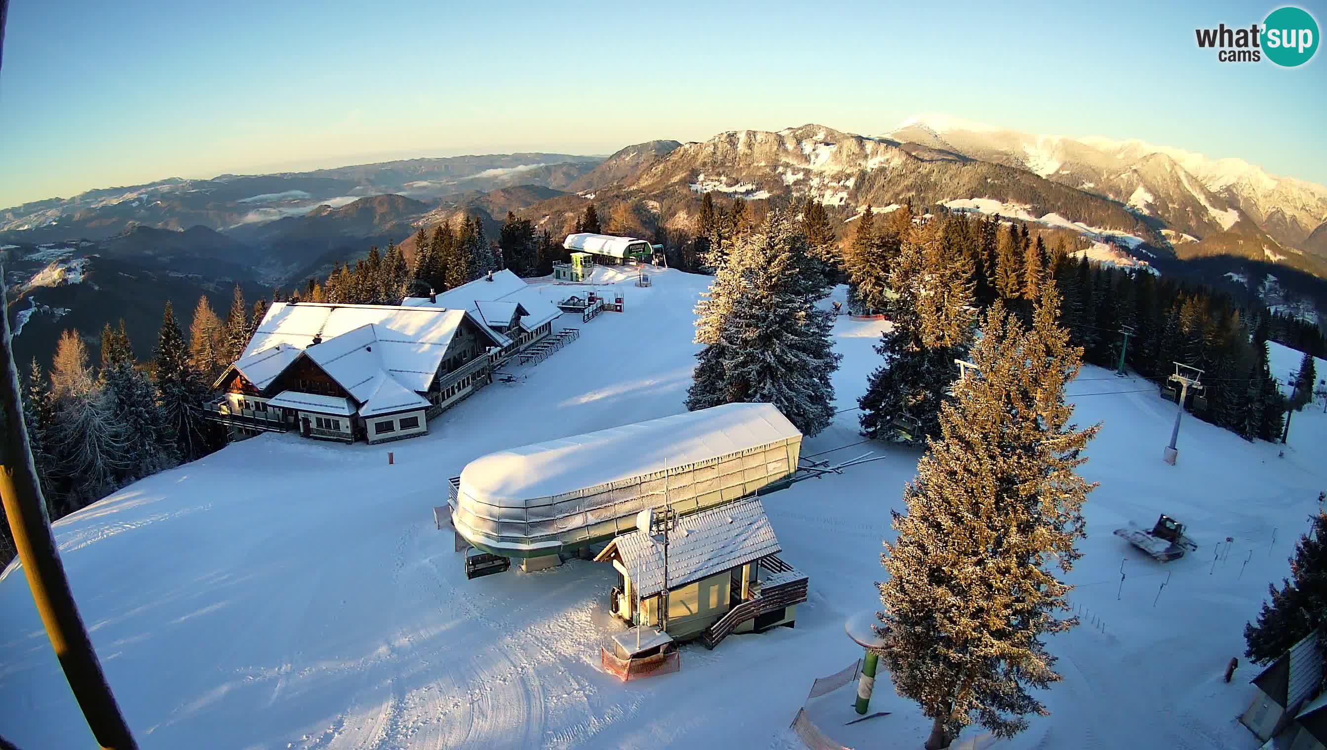 Live webcam Ski Cerkno – Počivalo