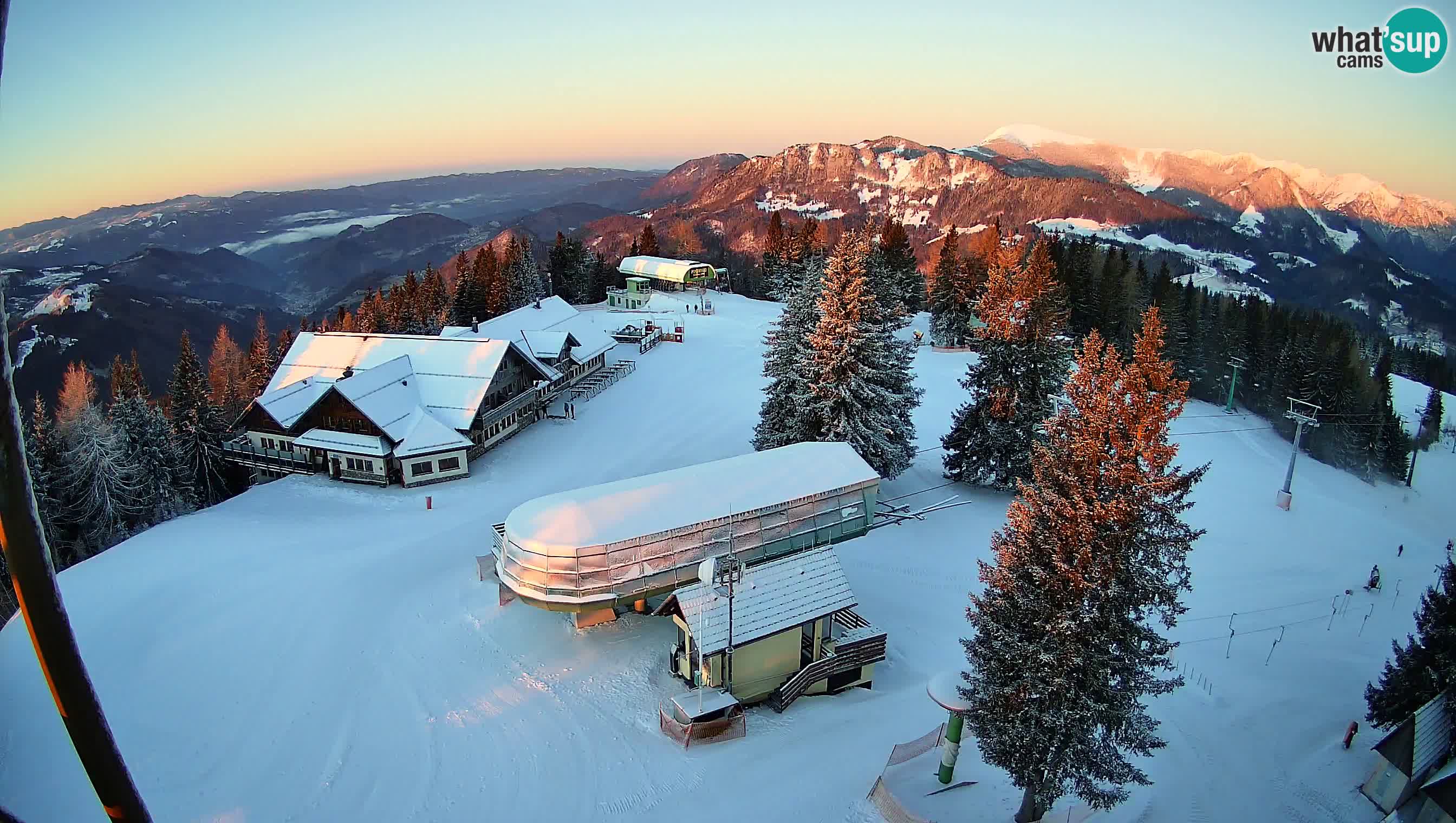 Live webcam Ski Cerkno – Počivalo