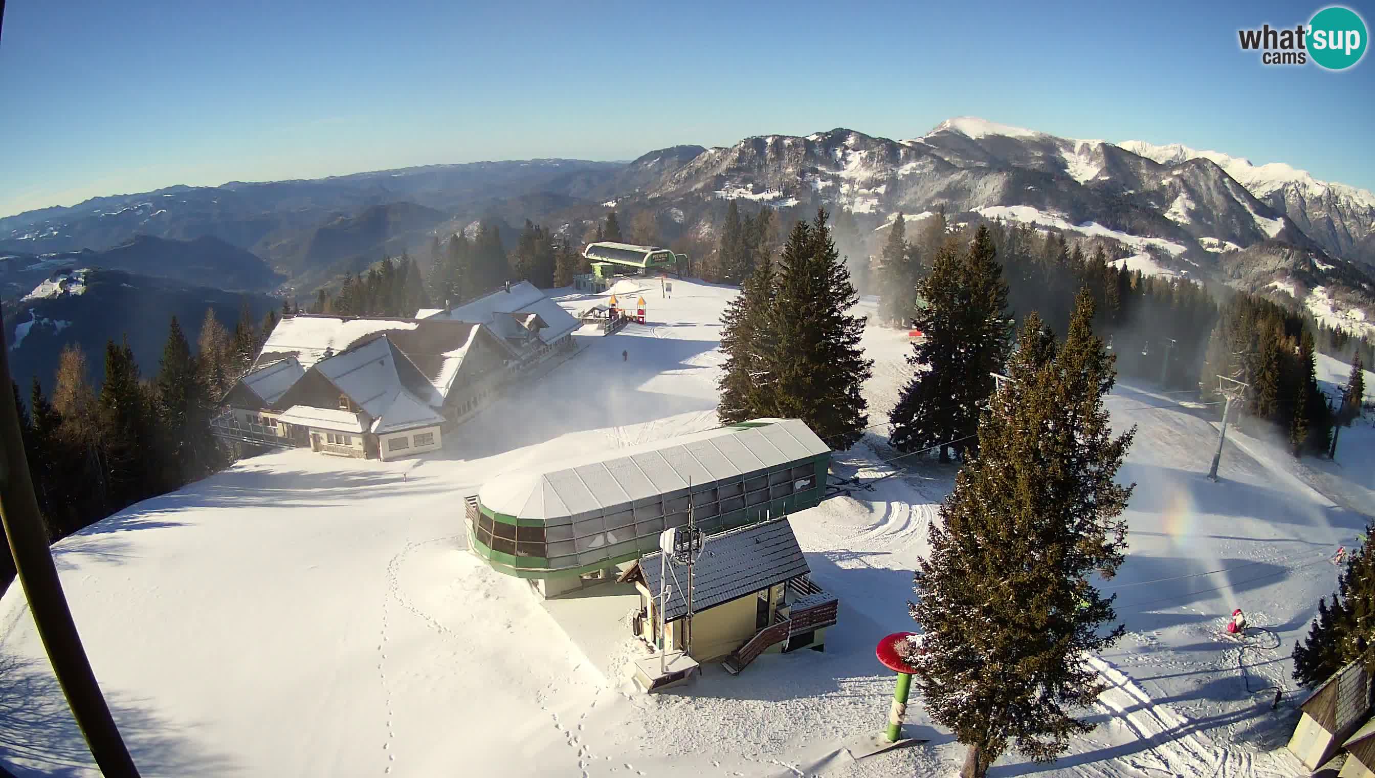 Live webcam Ski Cerkno – Počivalo