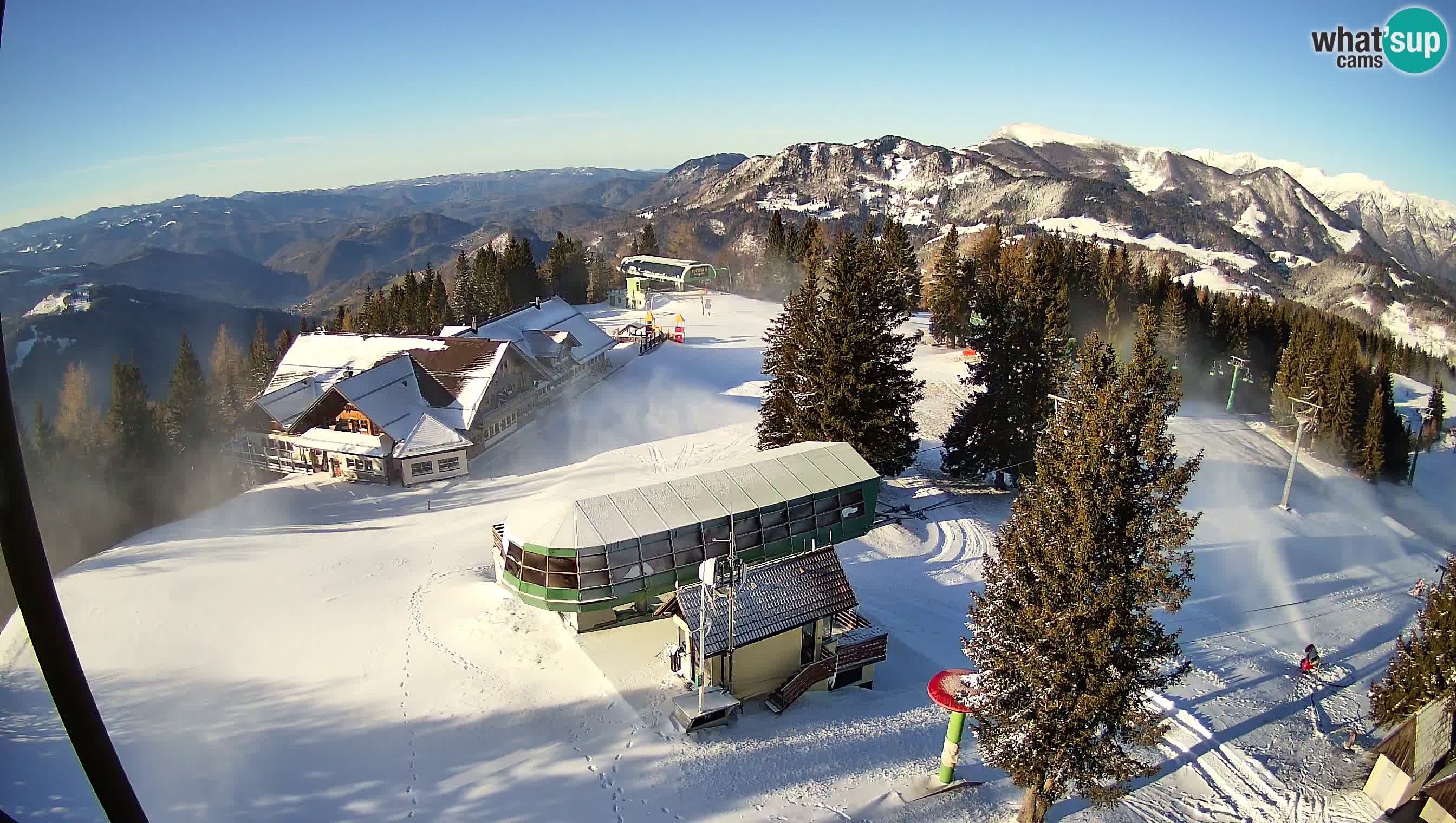 Live webcam Ski Cerkno – Počivalo