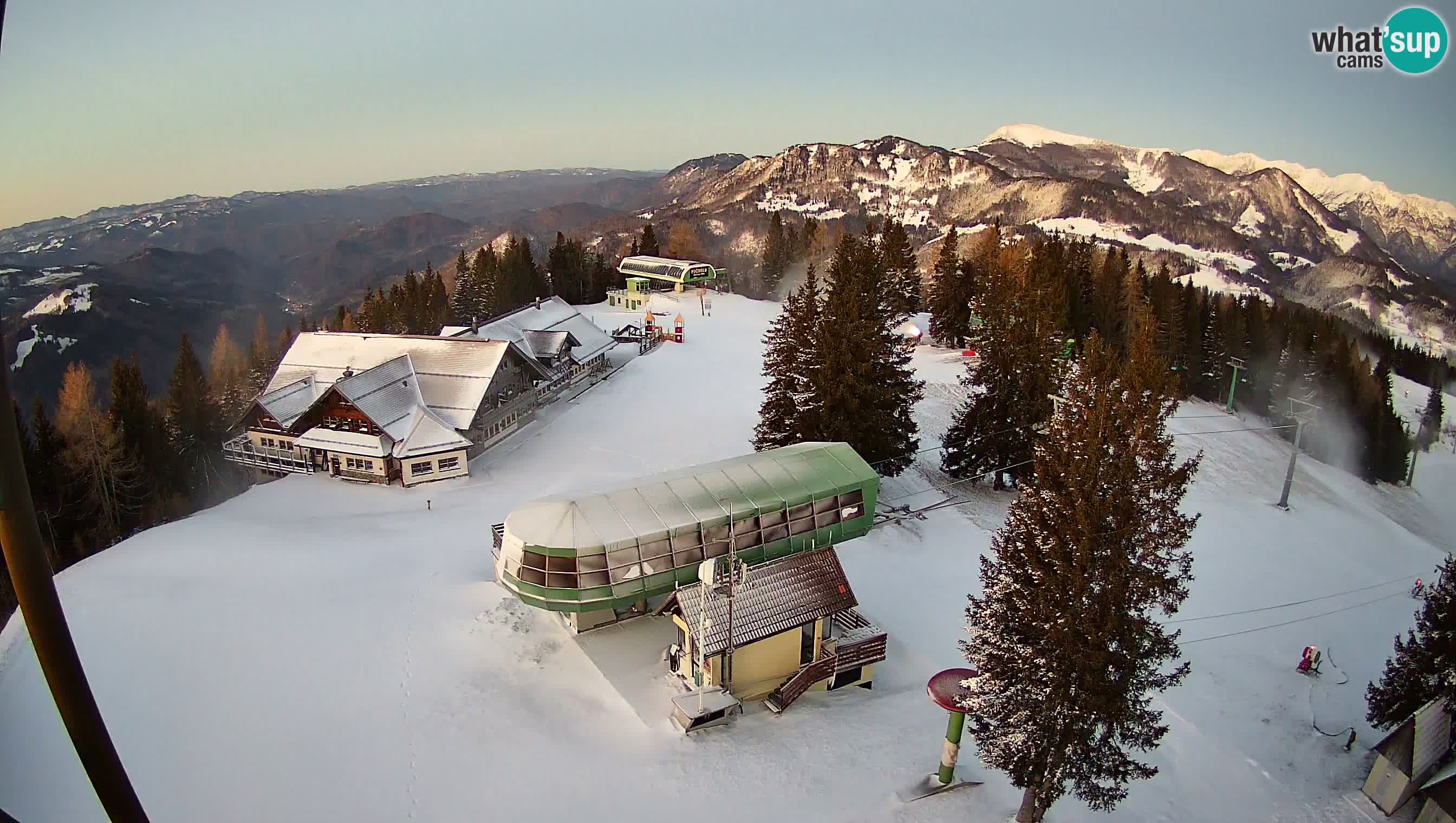 Live webcam Ski Cerkno – Počivalo