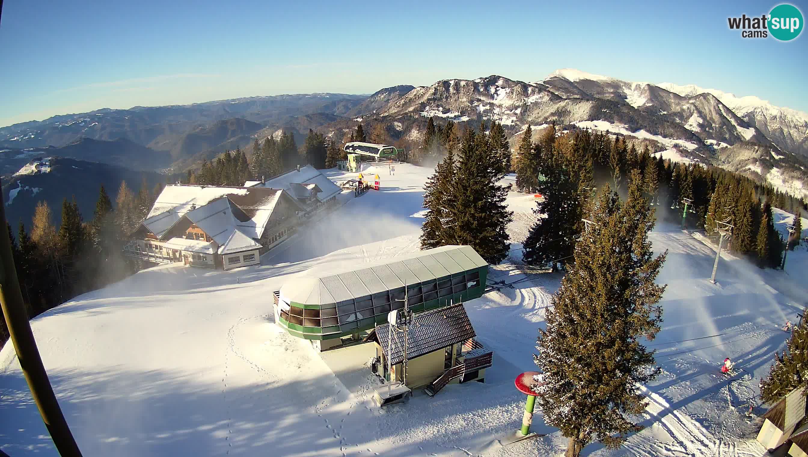 Live webcam Ski Cerkno – Počivalo