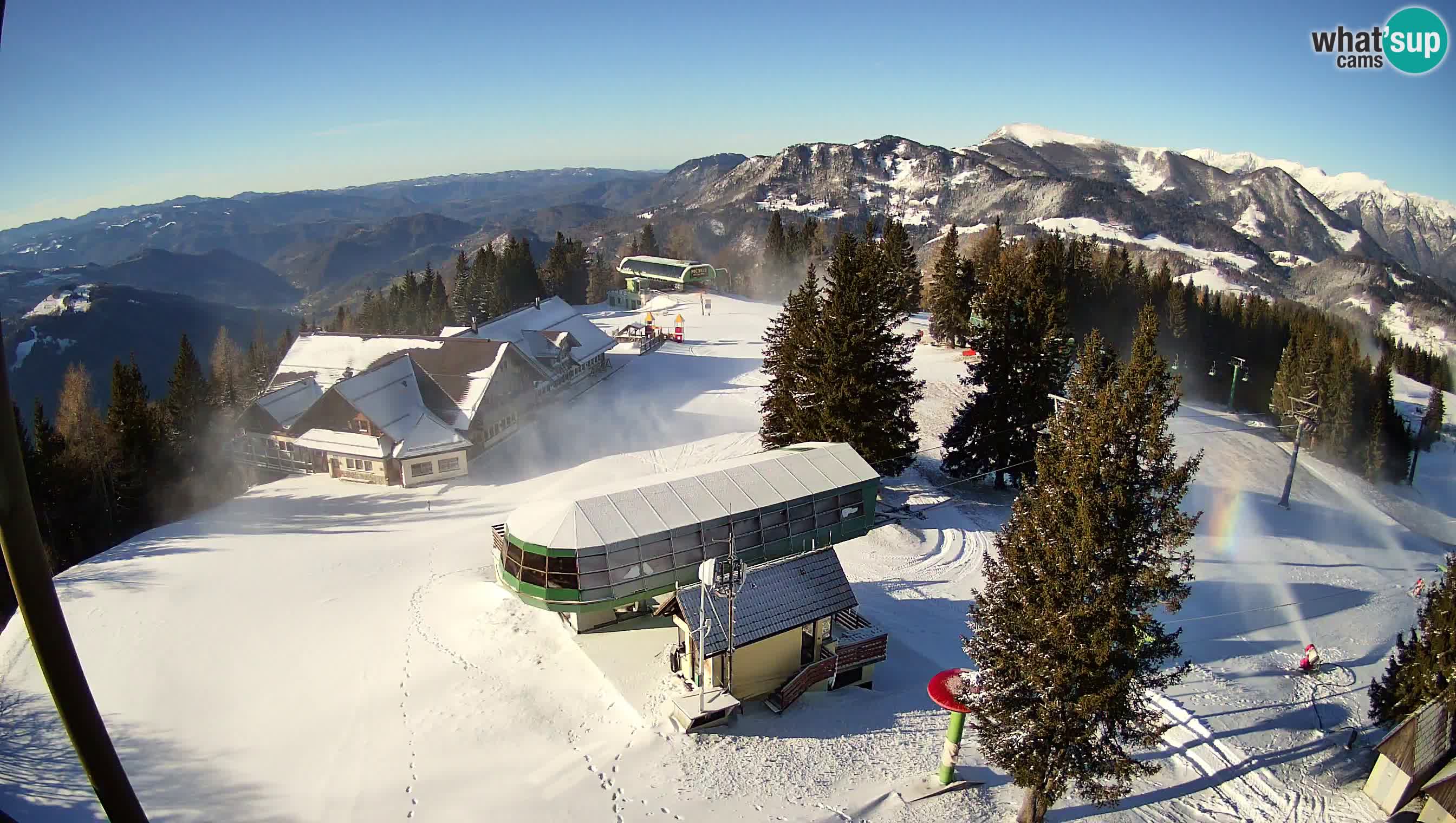 Live webcam Ski Cerkno – Počivalo