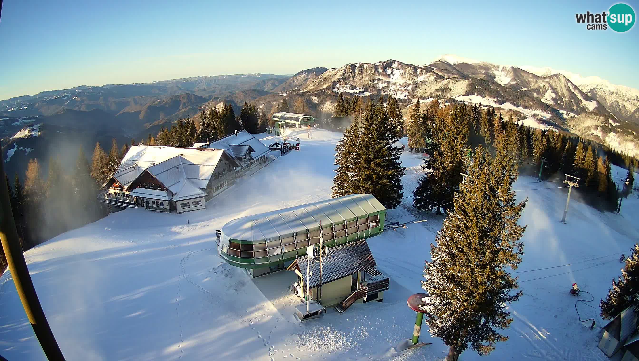 Live webcam Ski Cerkno – Počivalo