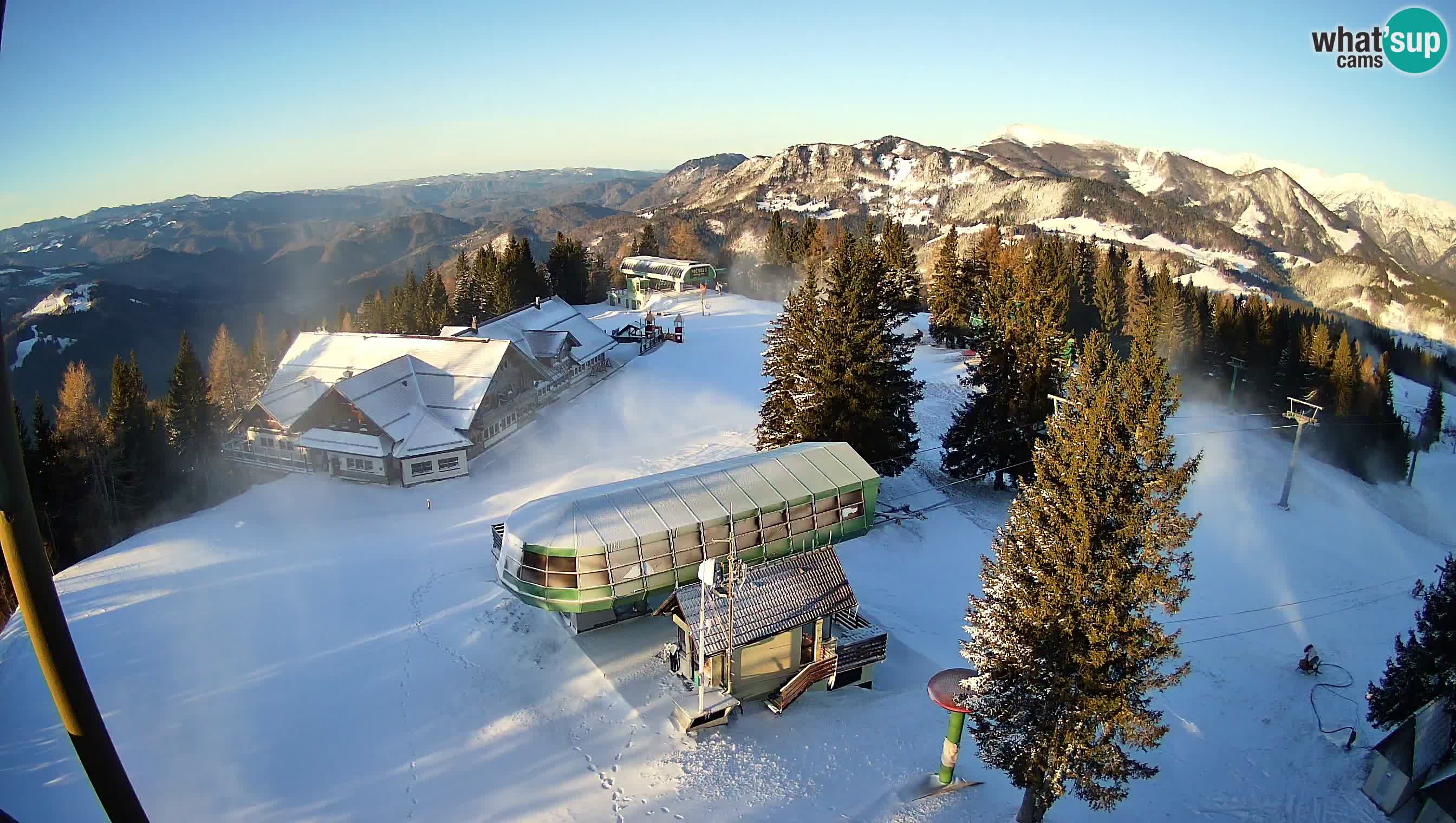 Live webcam Ski Cerkno – Počivalo