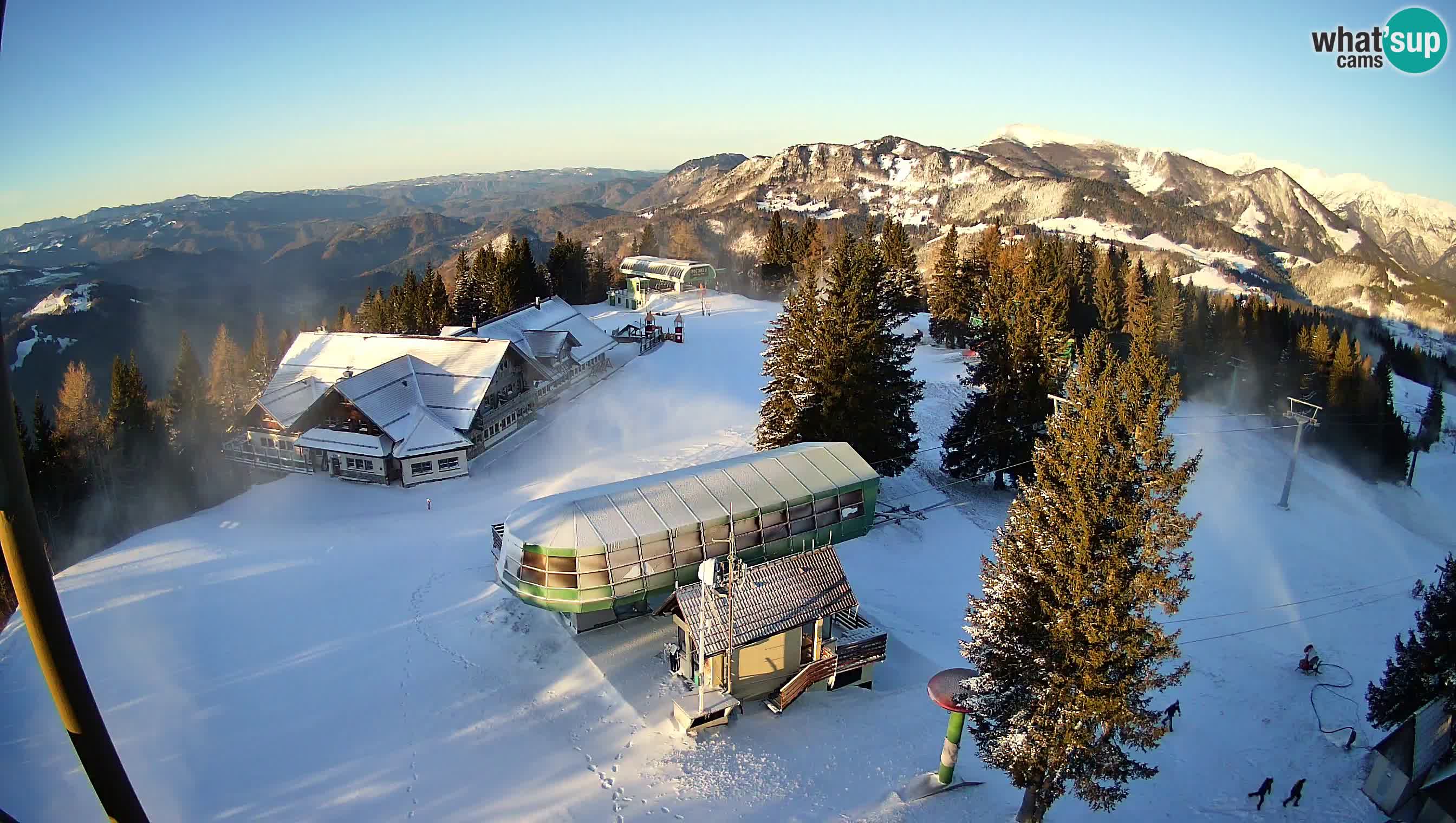 Live webcam Ski Cerkno – Počivalo