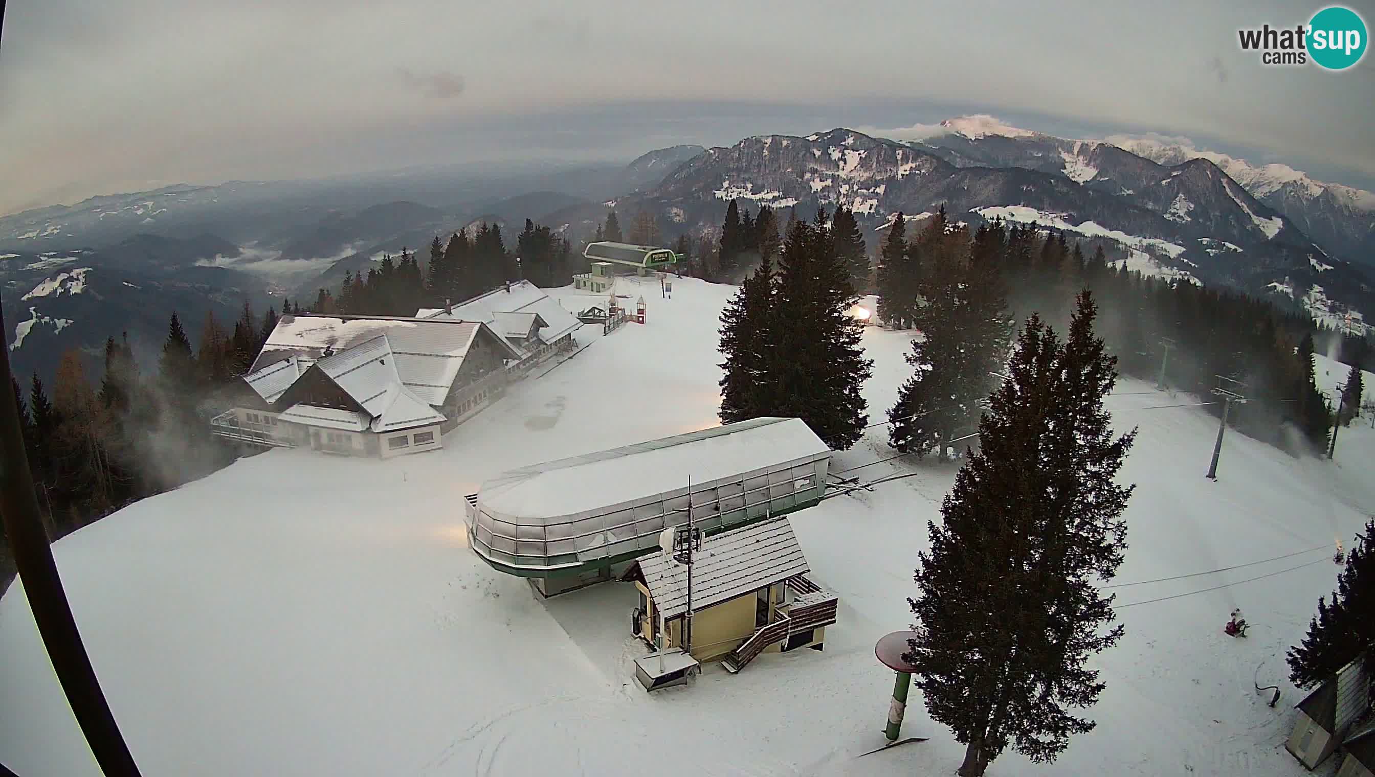 Live webcam Ski Cerkno – Počivalo