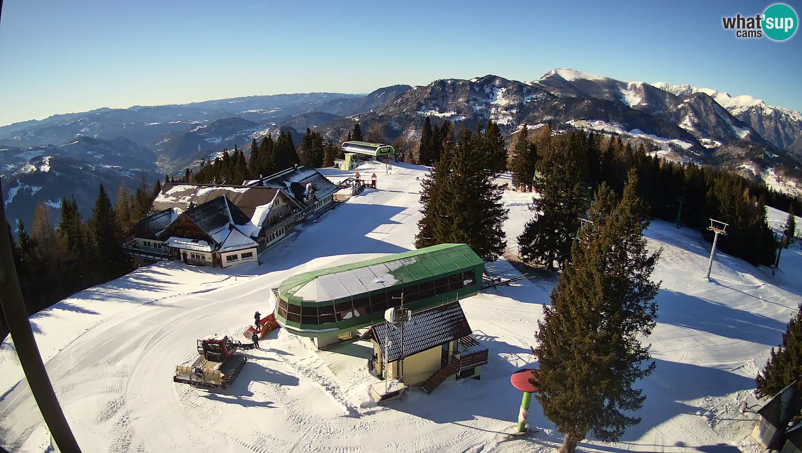 Live webcam Ski Cerkno – Počivalo