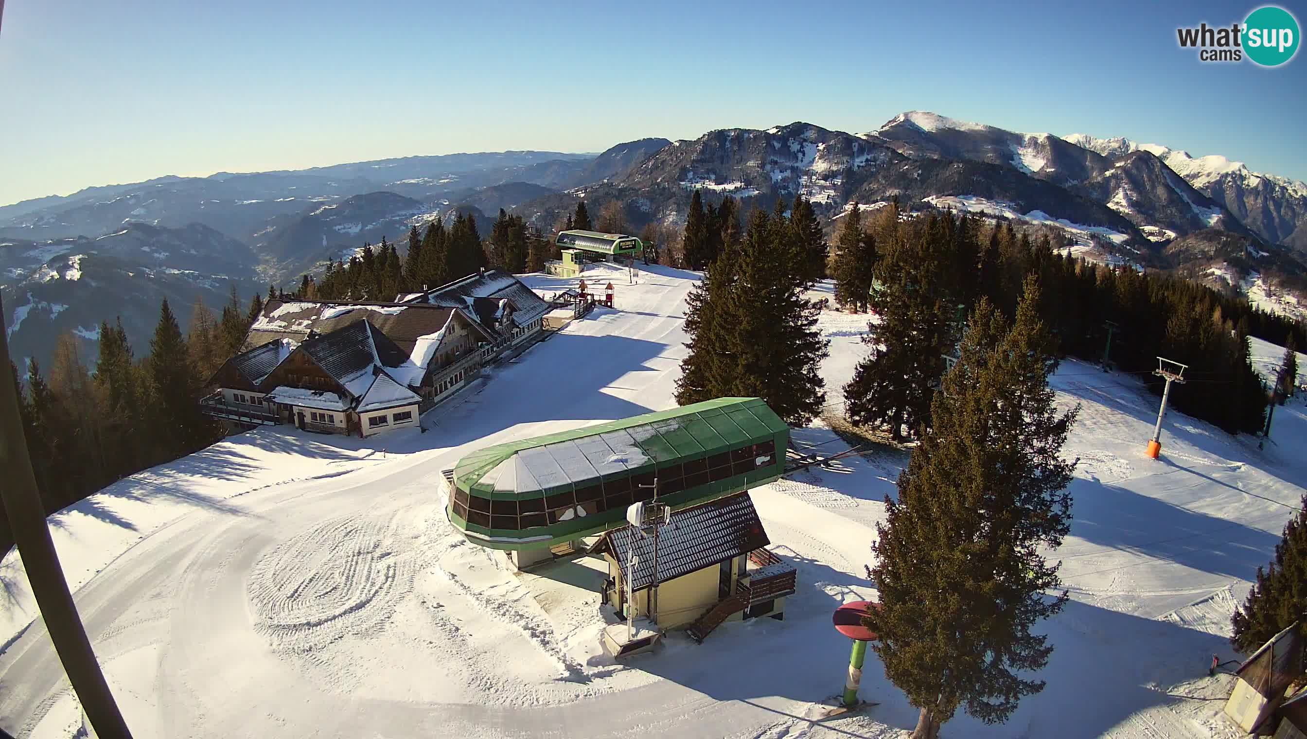 Live webcam Ski Cerkno – Počivalo