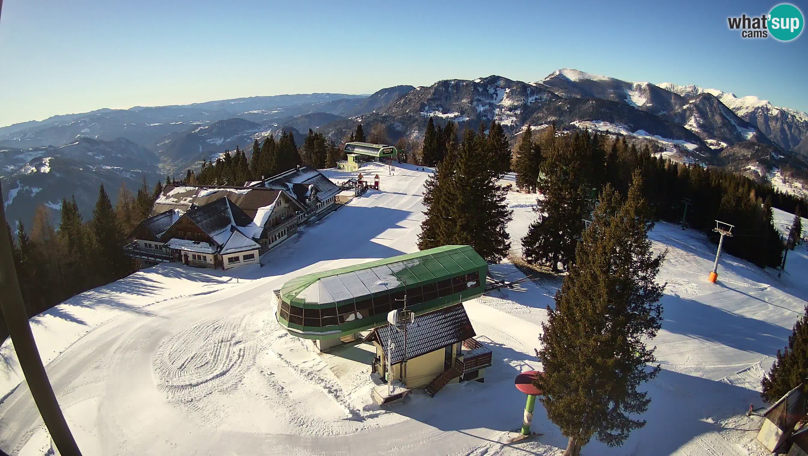 Live webcam Ski Cerkno – Počivalo