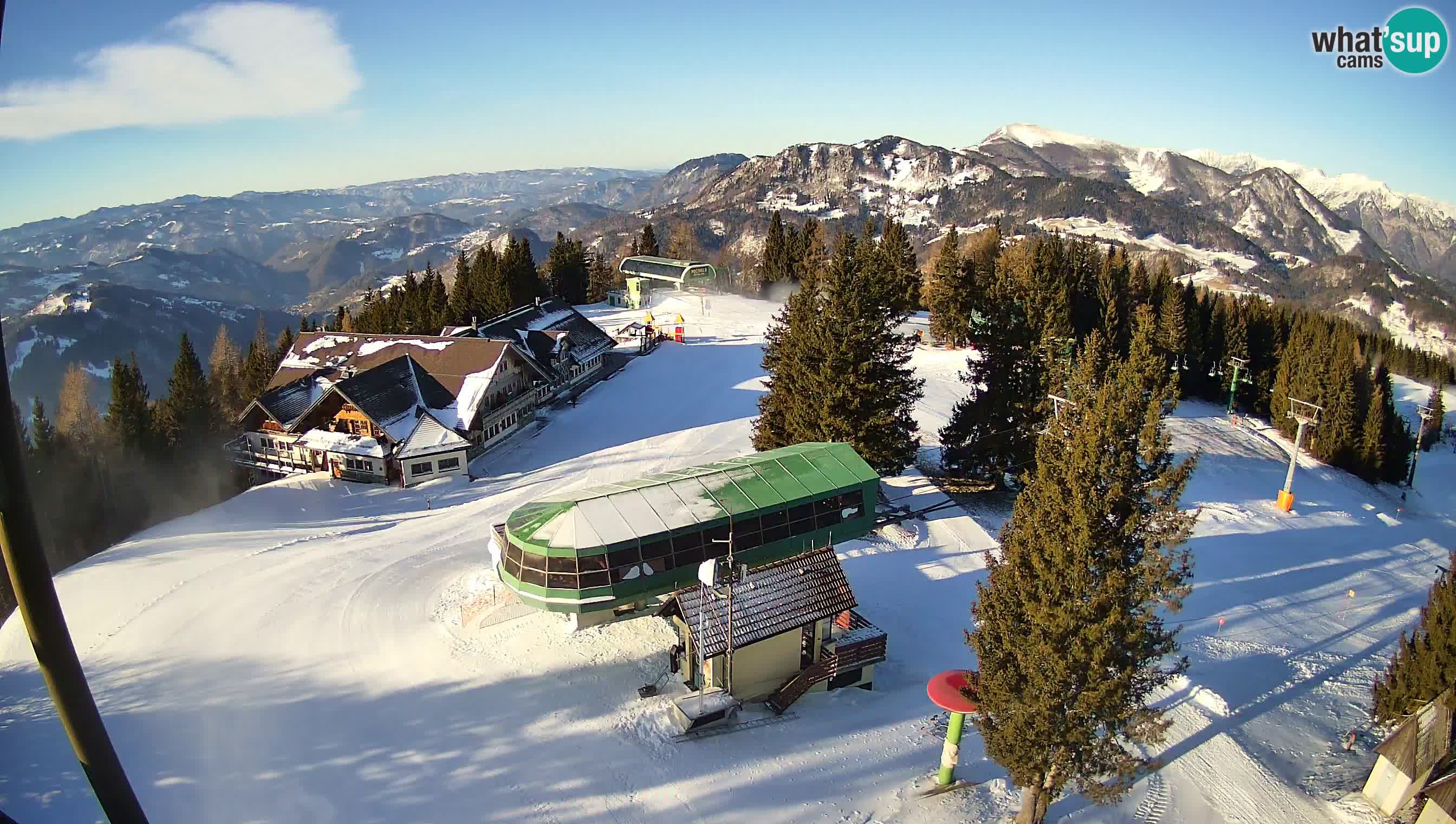 Live webcam Ski Cerkno – Počivalo