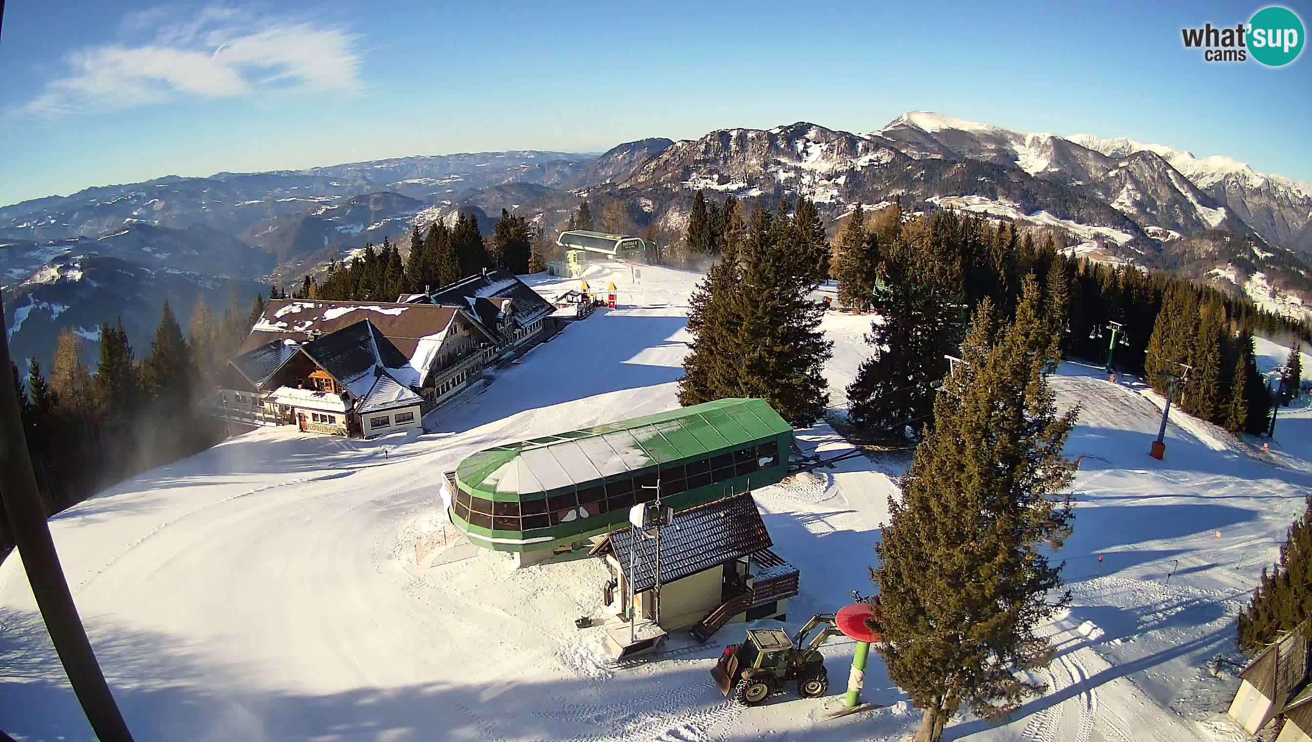 Live webcam Ski Cerkno – Počivalo