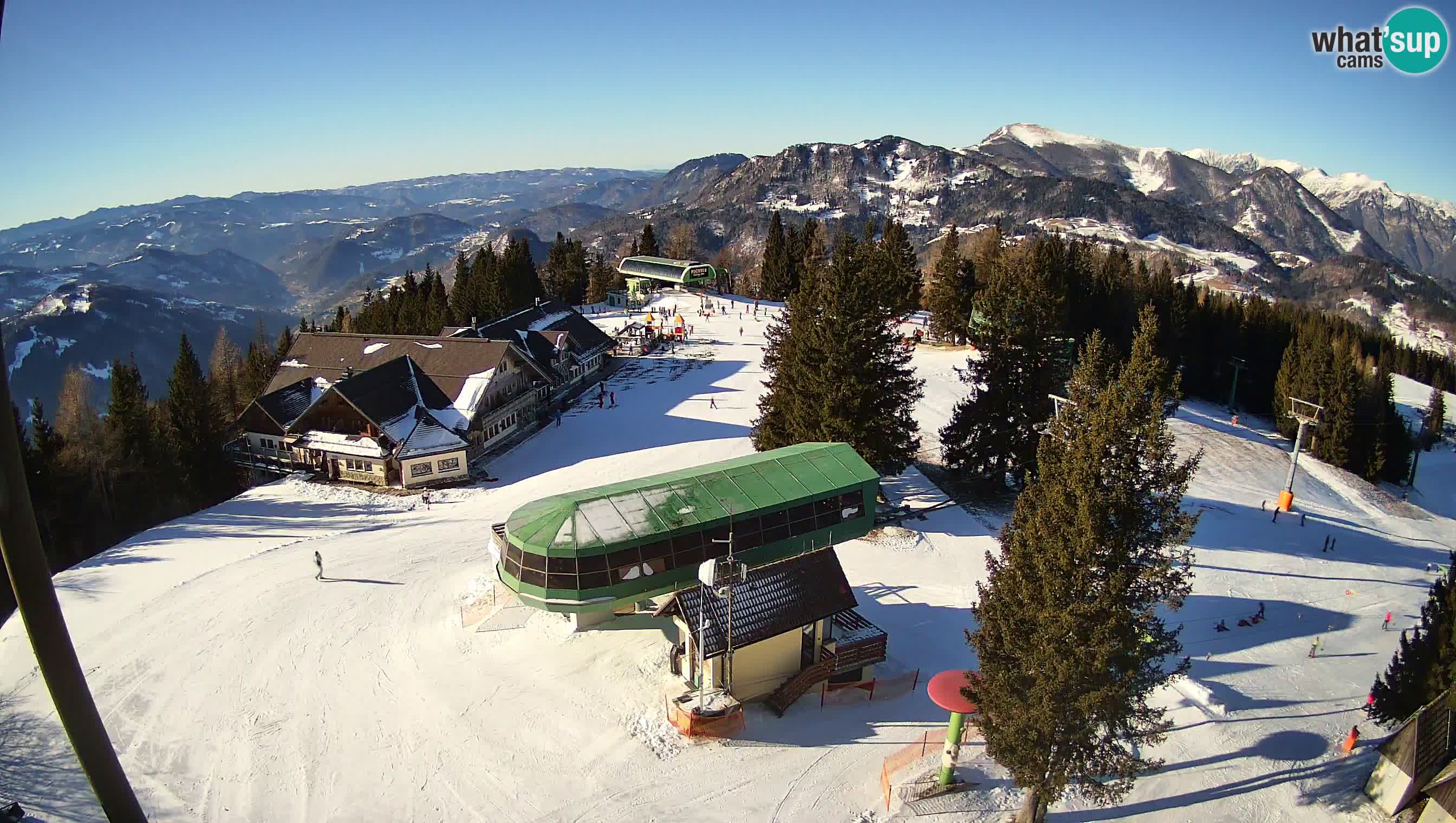 Live webcam Ski Cerkno – Počivalo