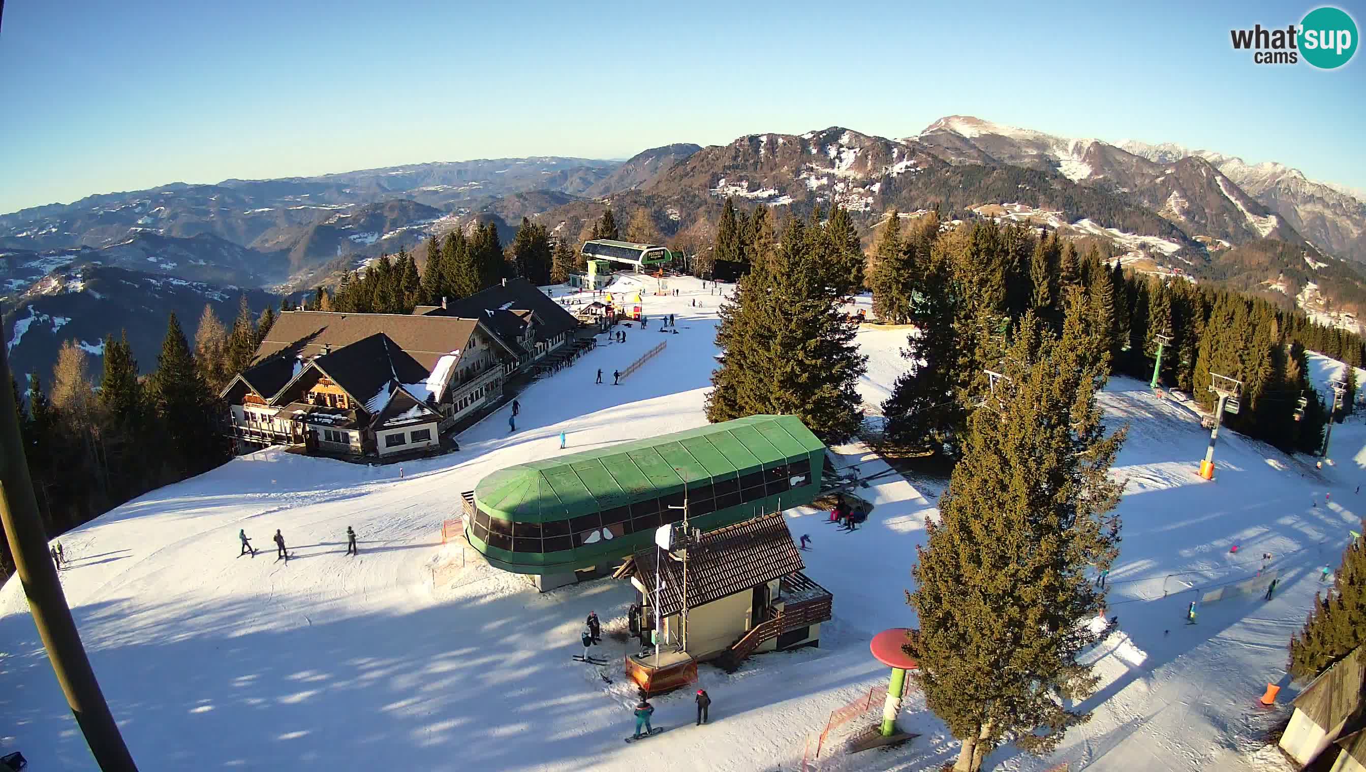 Live webcam Ski Cerkno – Počivalo