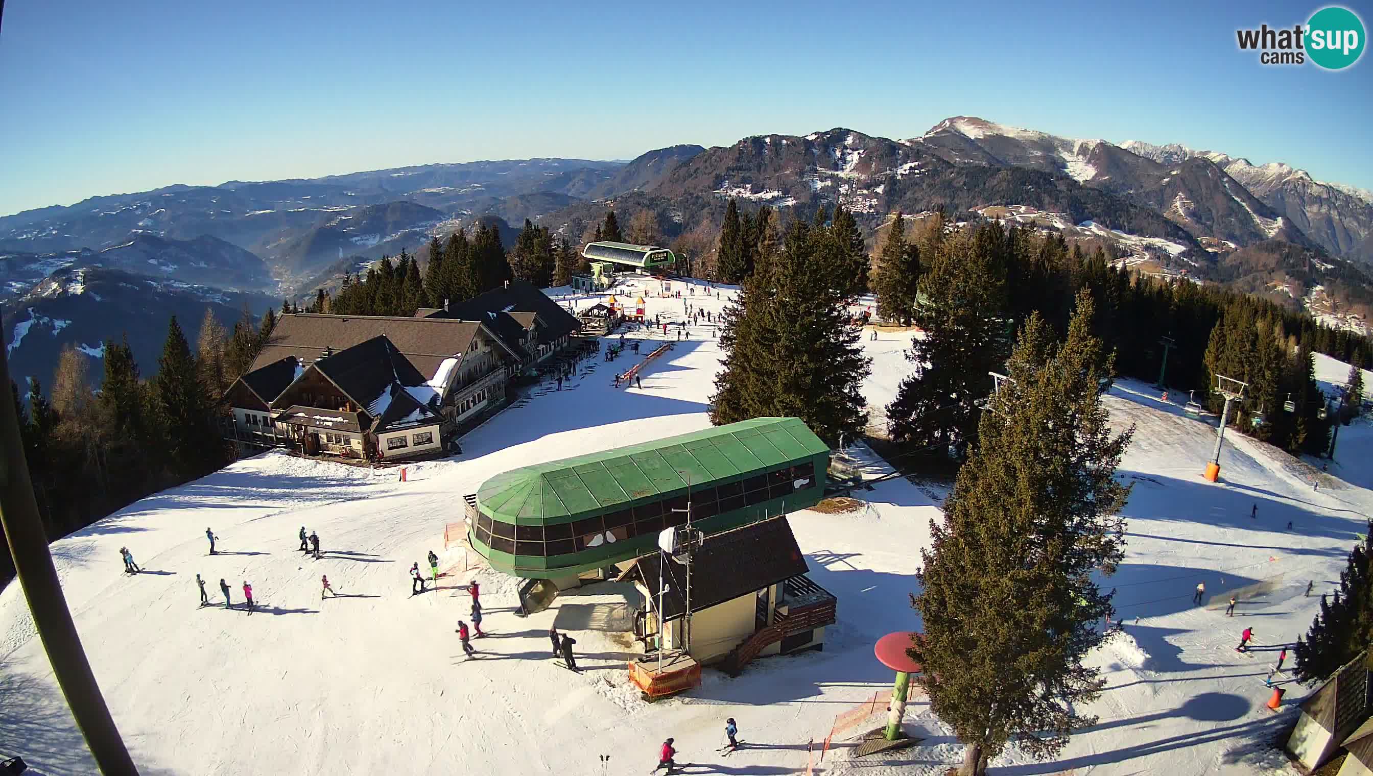 Live webcam Ski Cerkno – Počivalo