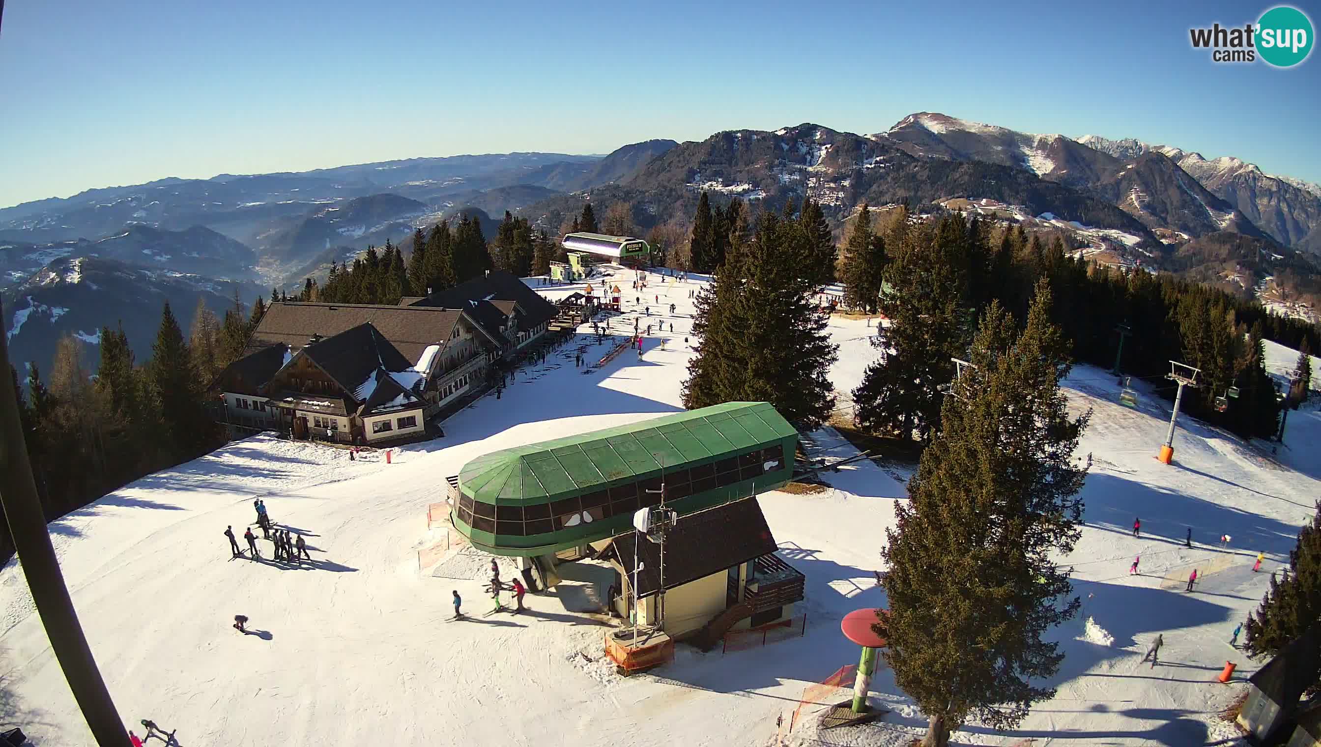 Live webcam Ski Cerkno – Počivalo