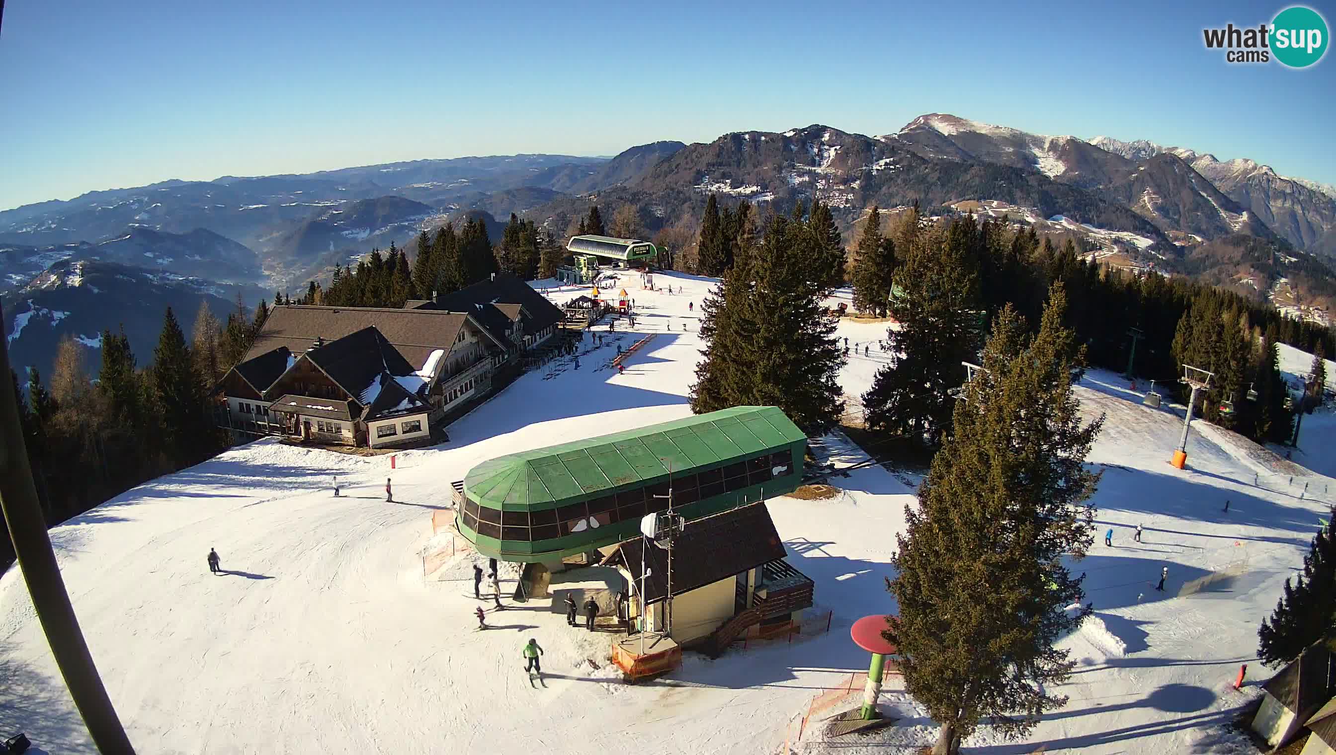 Live webcam Ski Cerkno – Počivalo